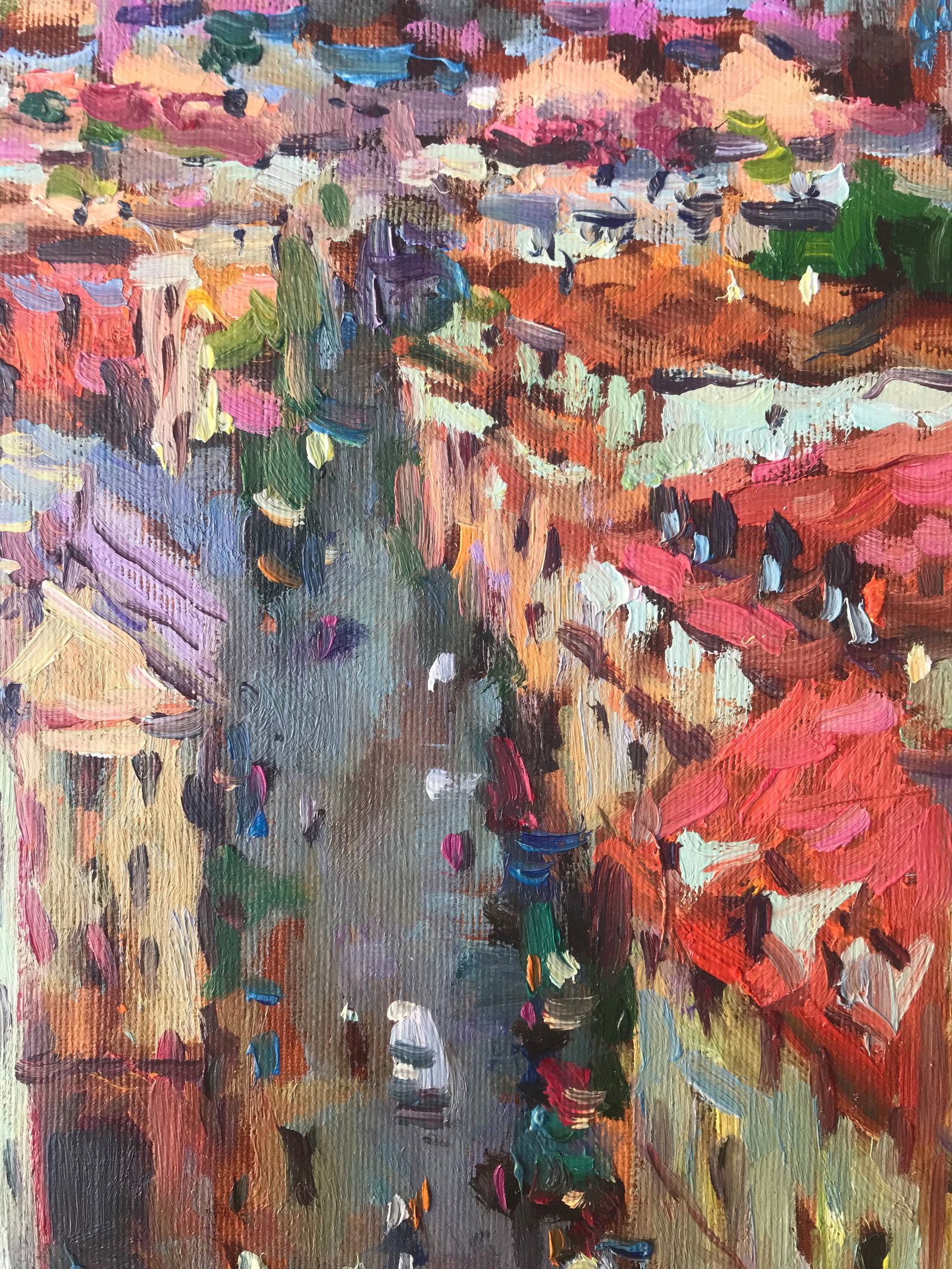 Oil painting Cityscape Sergey Ivanovich Animov - 8