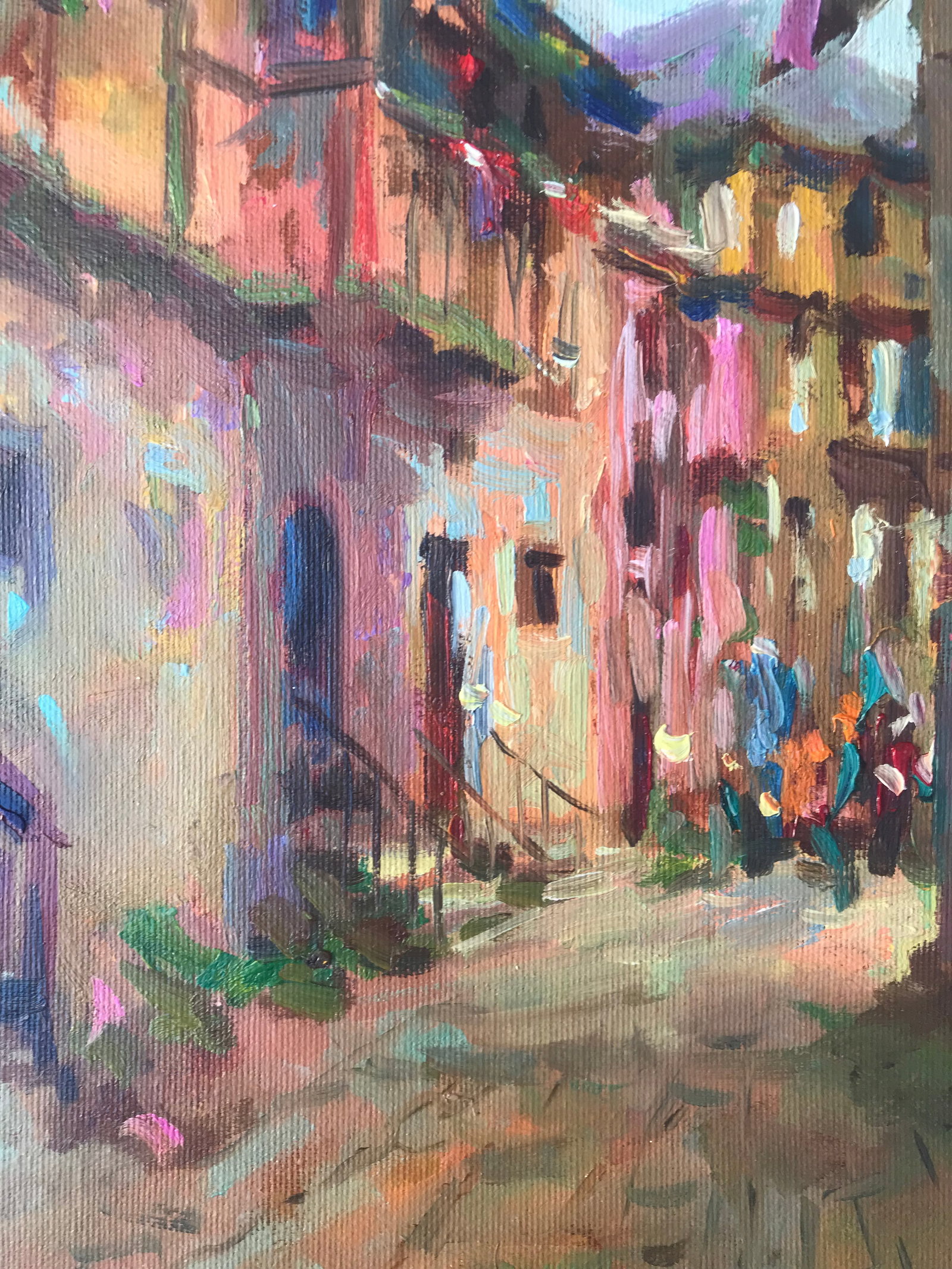 Oil painting Lane Sergey Ivanovich Animov - 7