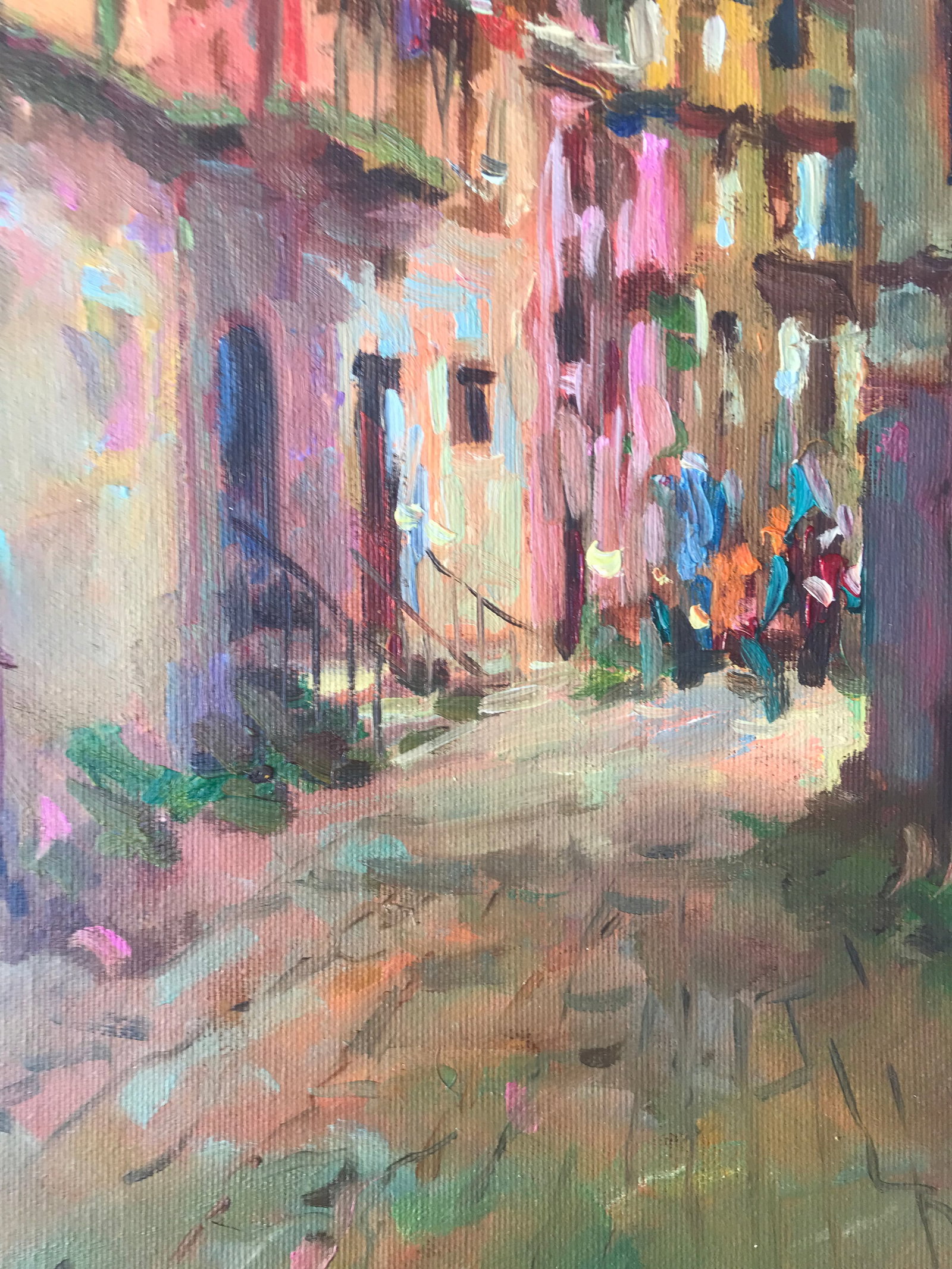 Oil painting Lane Sergey Ivanovich Animov - 9
