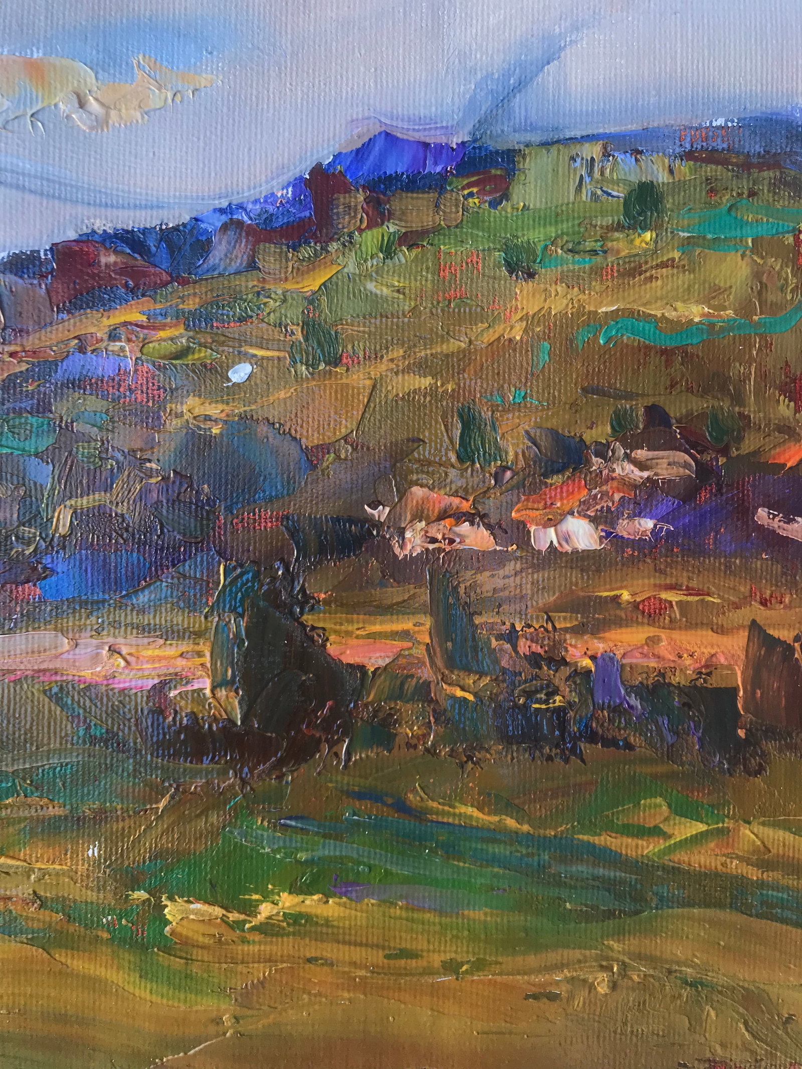 Oil painting Warm day Sergey Ivanovich Animov - 10