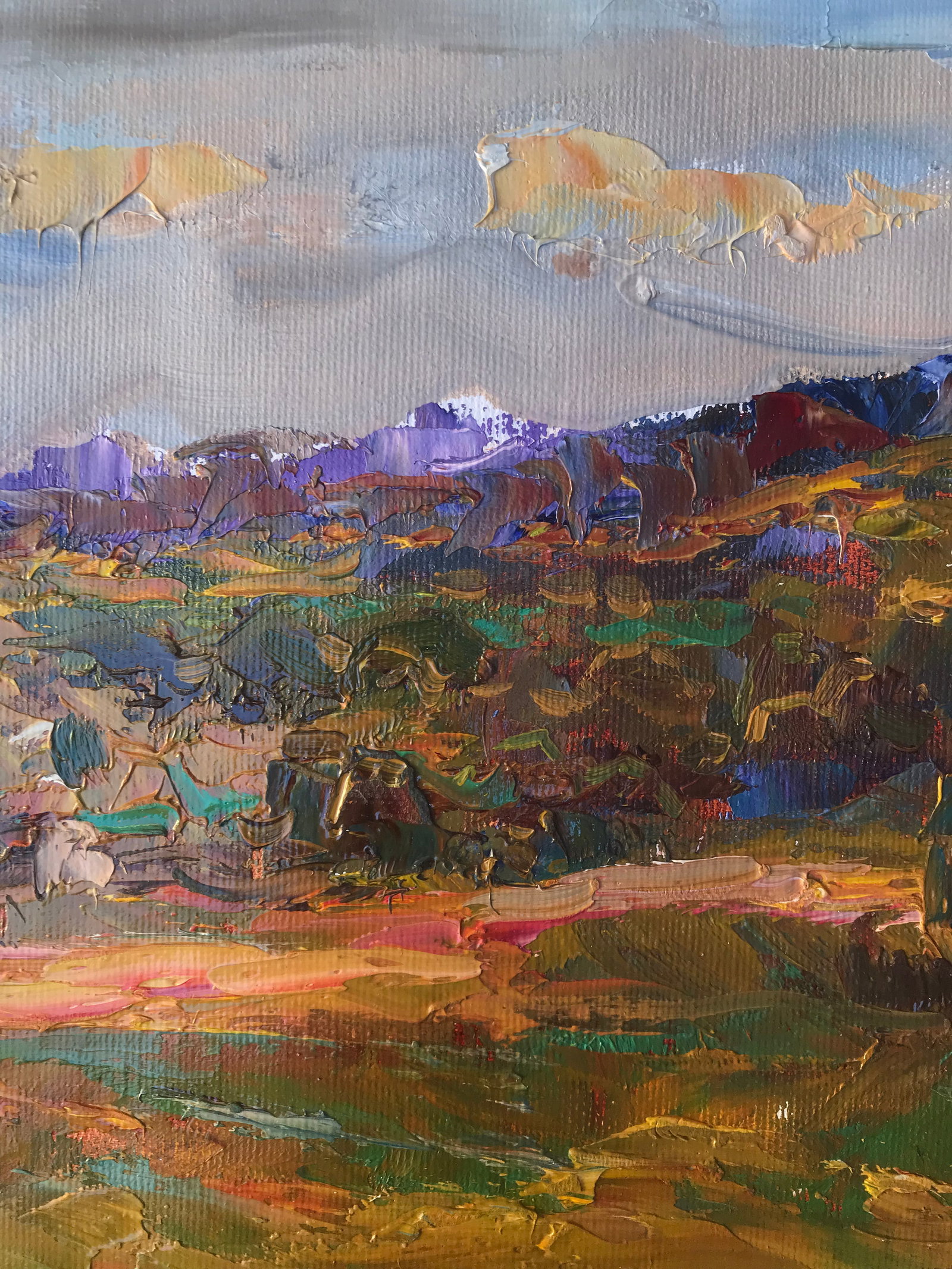 Oil painting Warm day Sergey Ivanovich Animov - 5