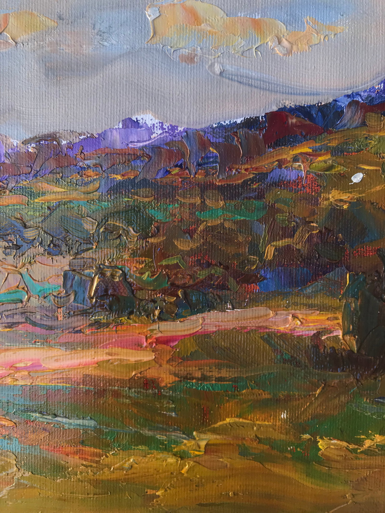 Oil painting Warm day Sergey Ivanovich Animov - 6