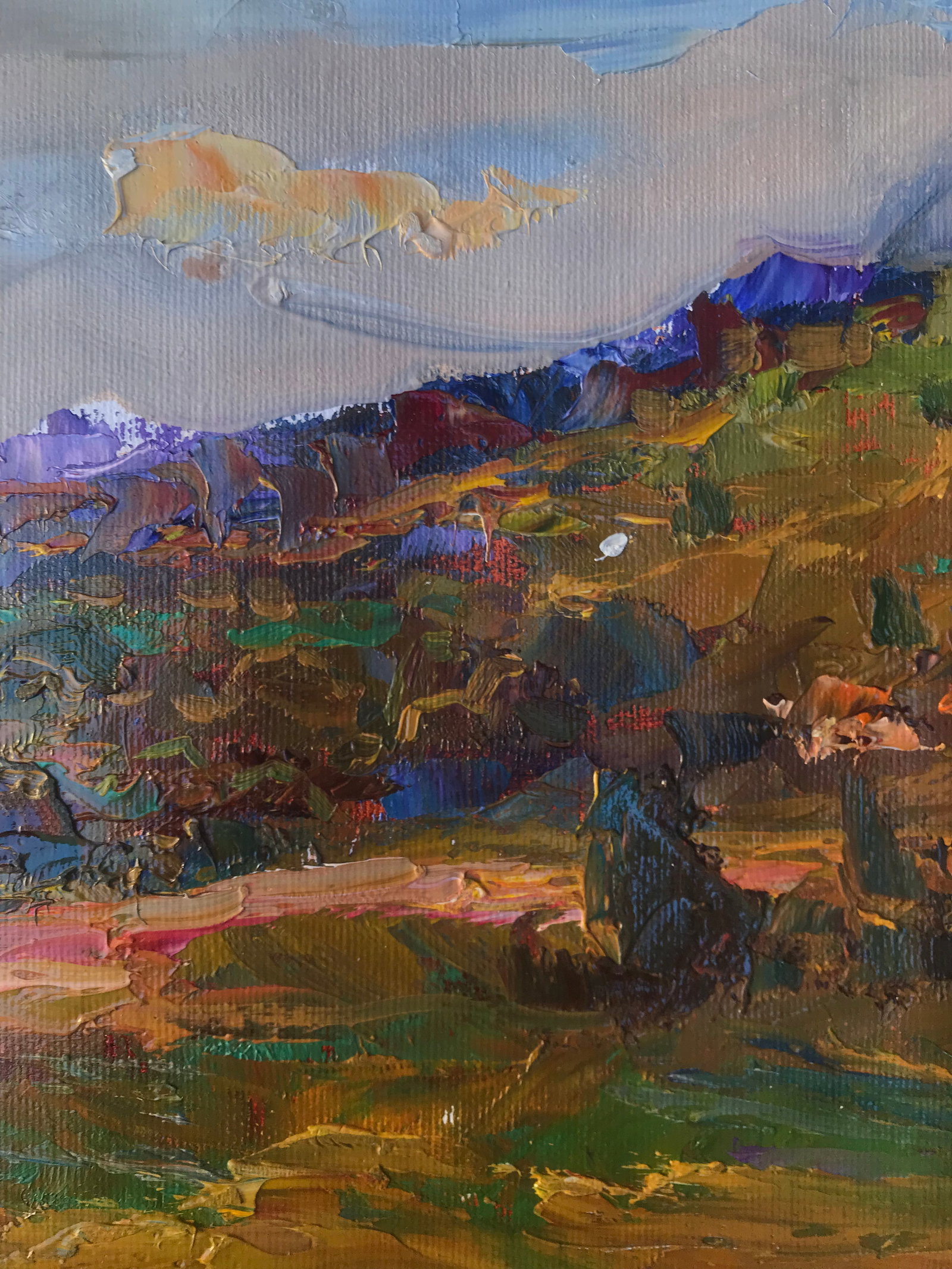 Oil painting Warm day Sergey Ivanovich Animov - 7
