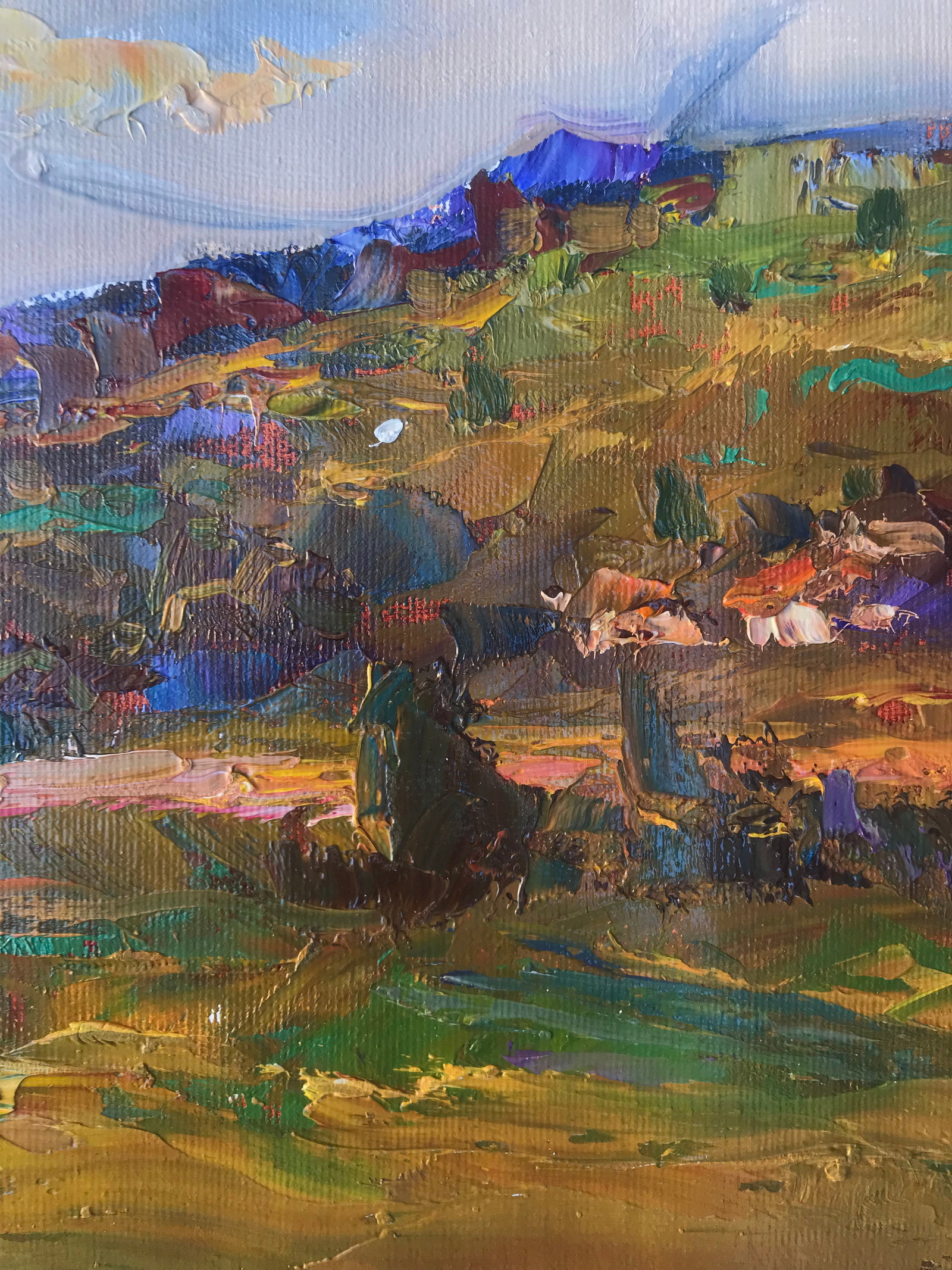 Oil painting Warm day Sergey Ivanovich Animov - 9