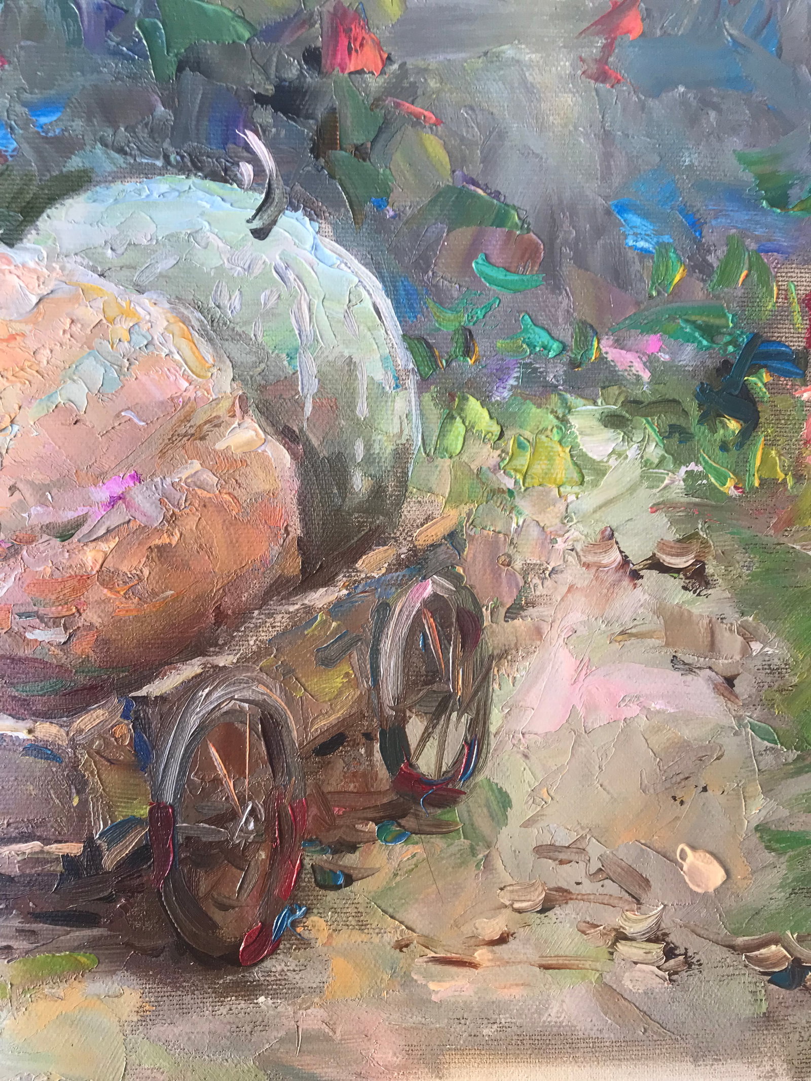 Oil painting Gift of autumn Sergey Ivanovich Animov - 10