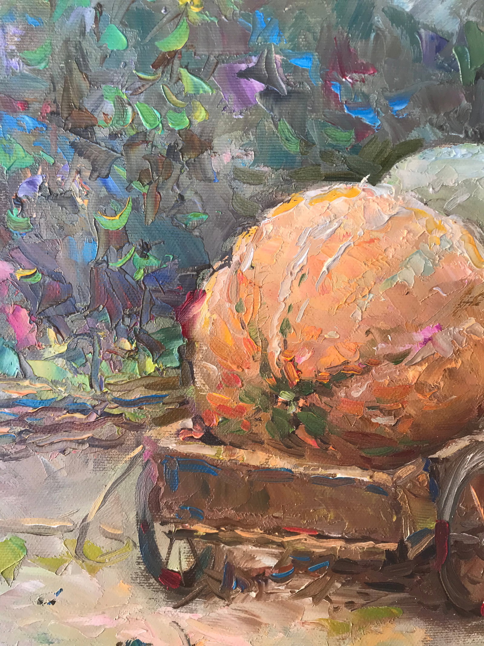 Oil painting Gift of autumn Sergey Ivanovich Animov - 3