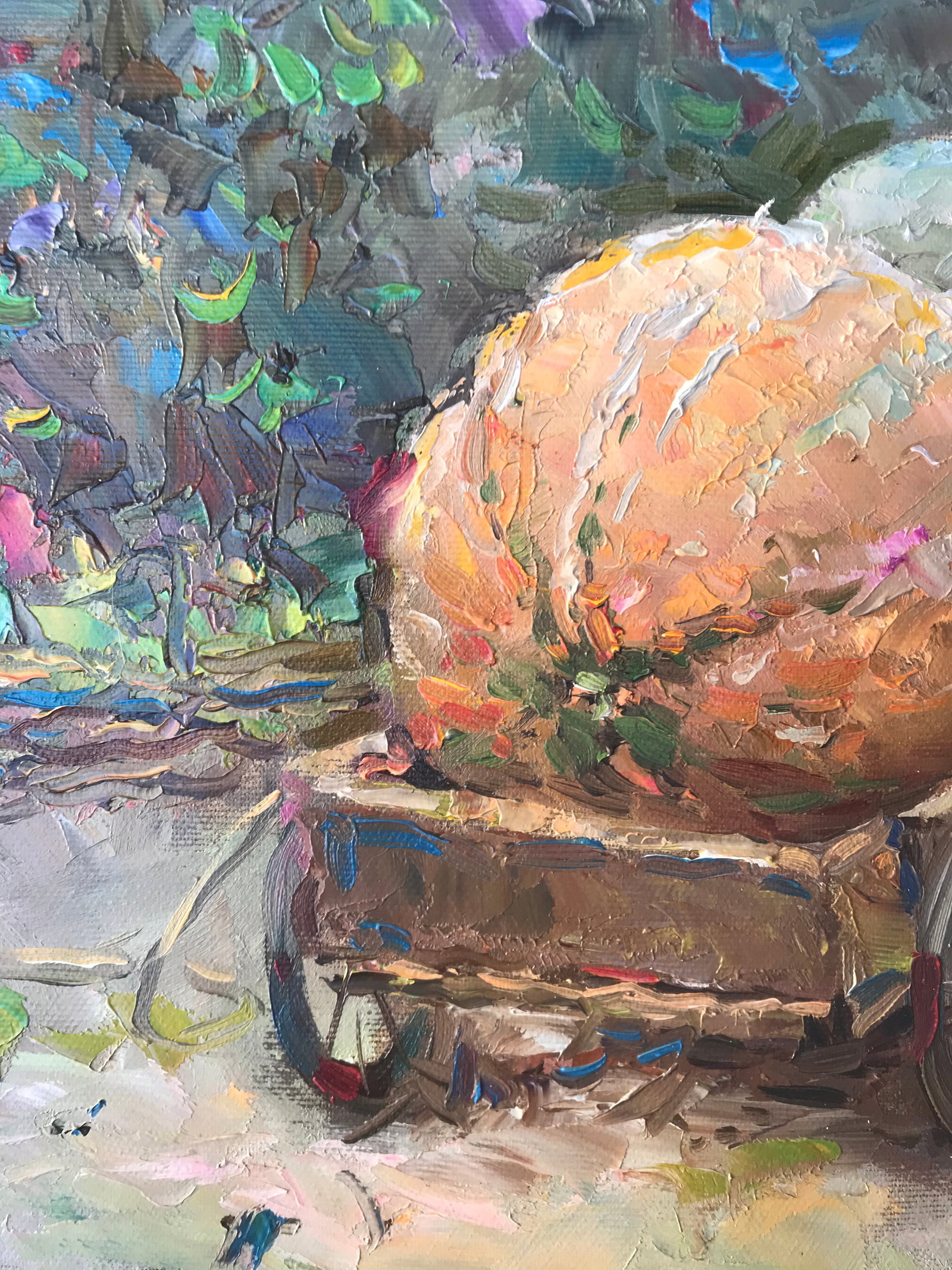 Oil painting Gift of autumn Sergey Ivanovich Animov - 4