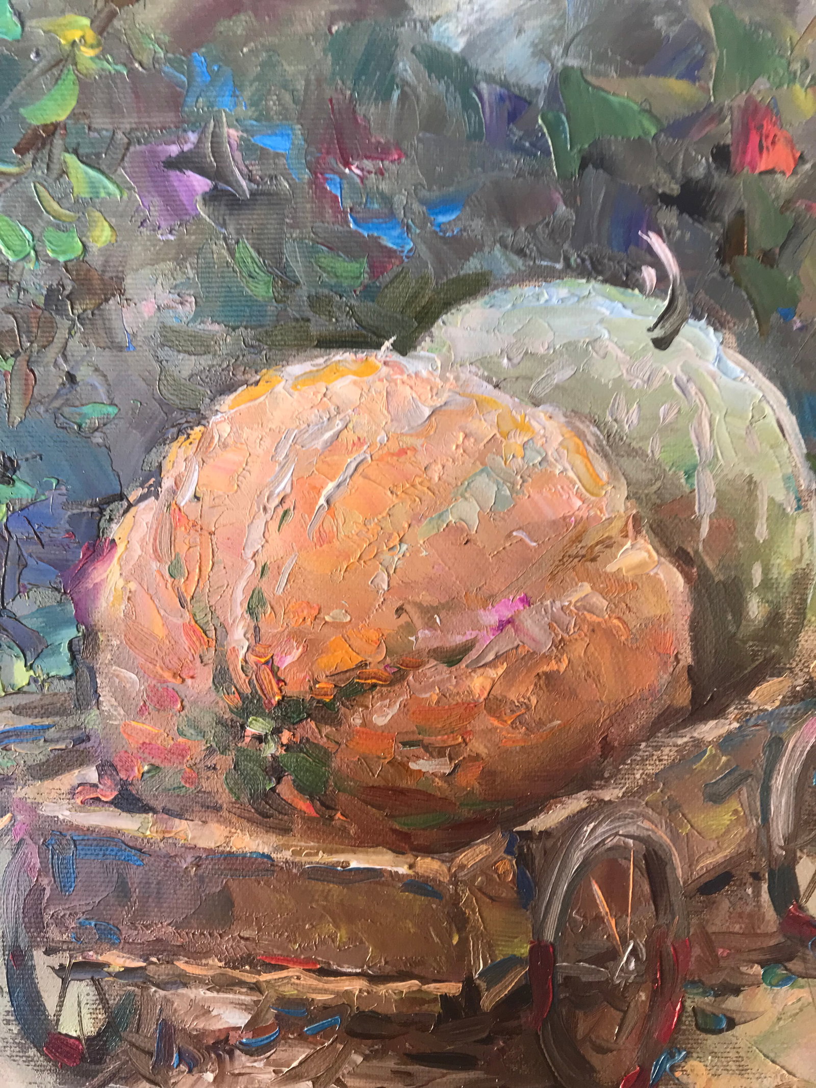 Oil painting Gift of autumn Sergey Ivanovich Animov - 5