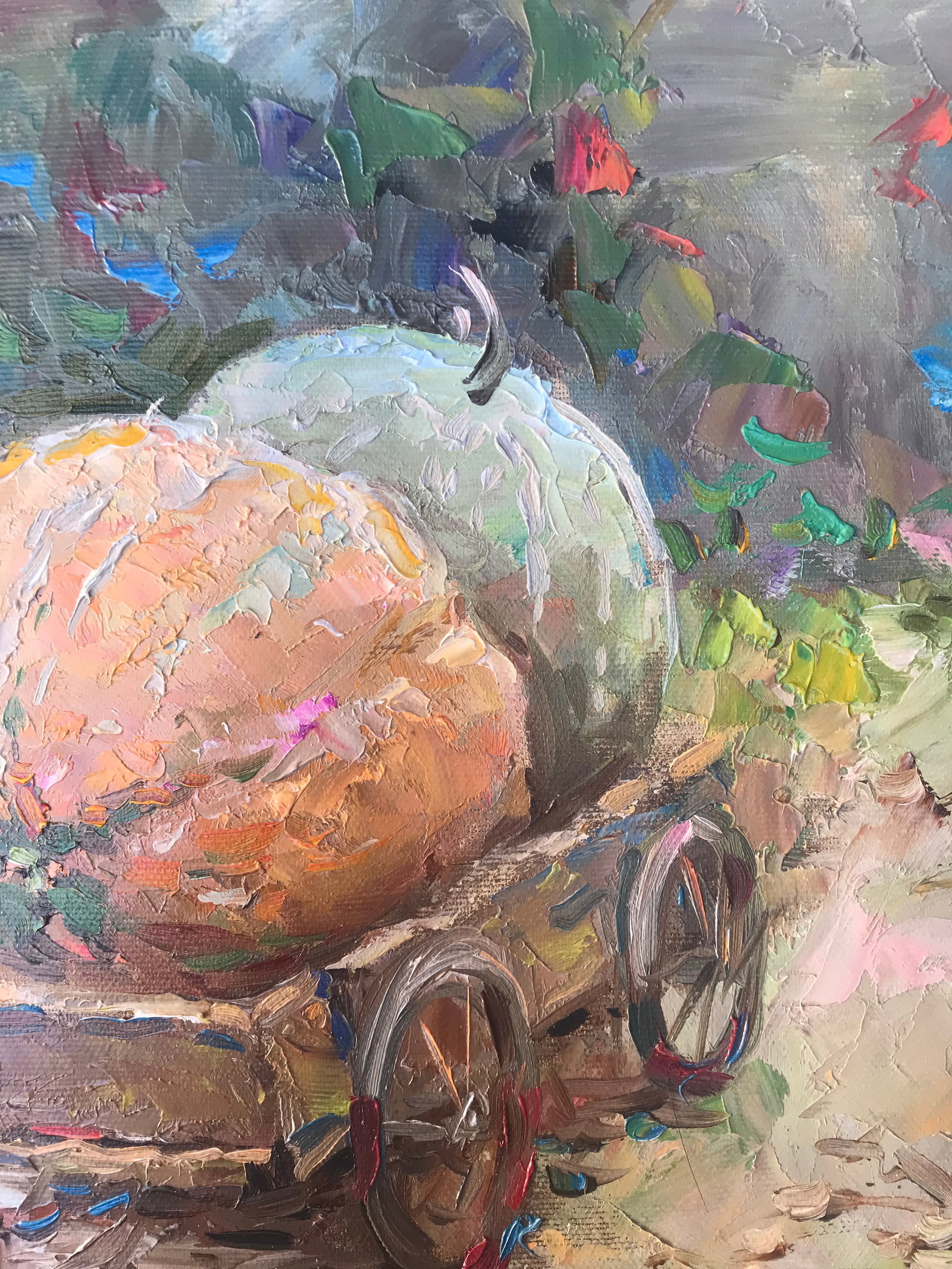 Oil painting Gift of autumn Sergey Ivanovich Animov - 7