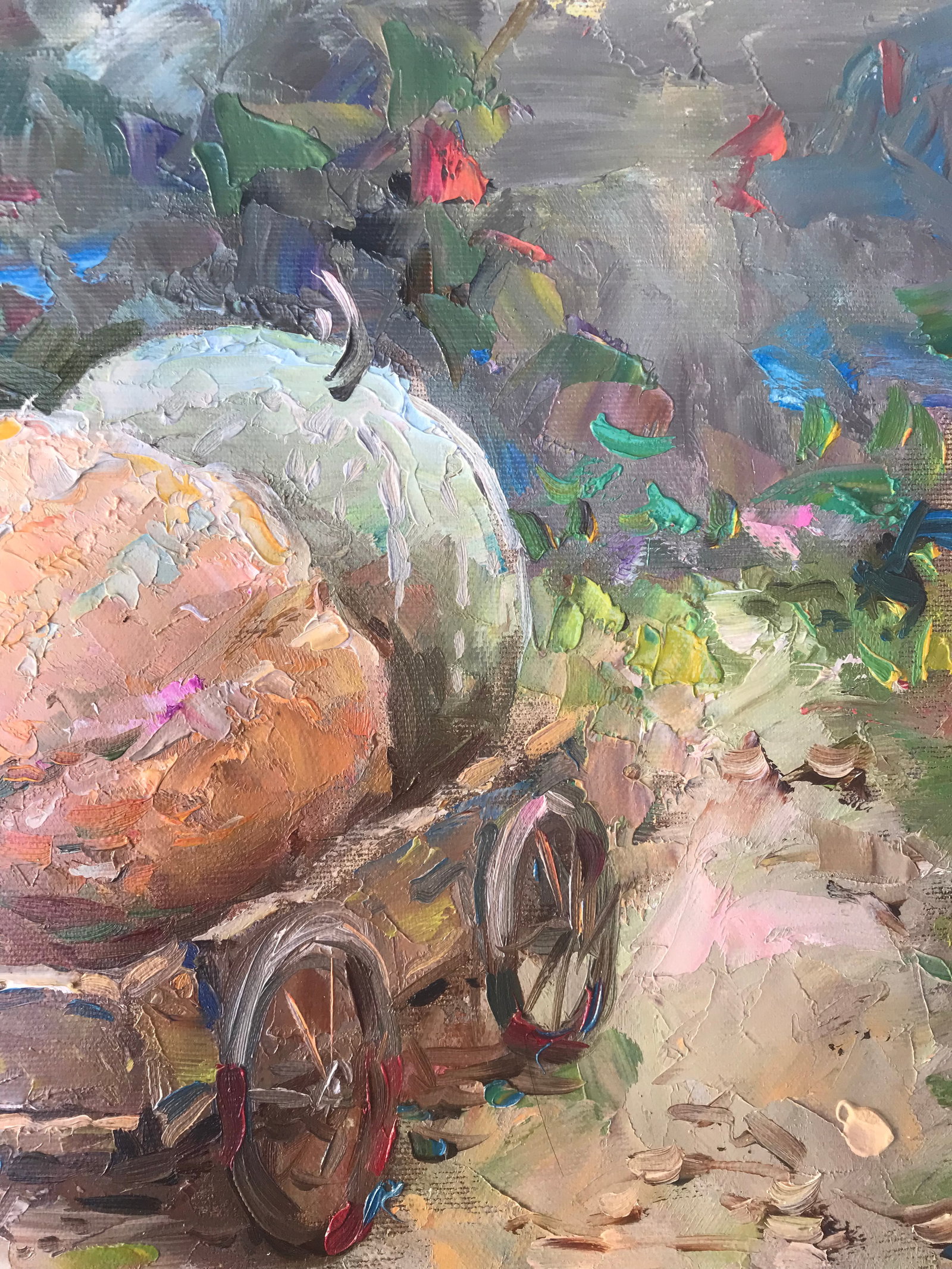 Oil painting Gift of autumn Sergey Ivanovich Animov - 8
