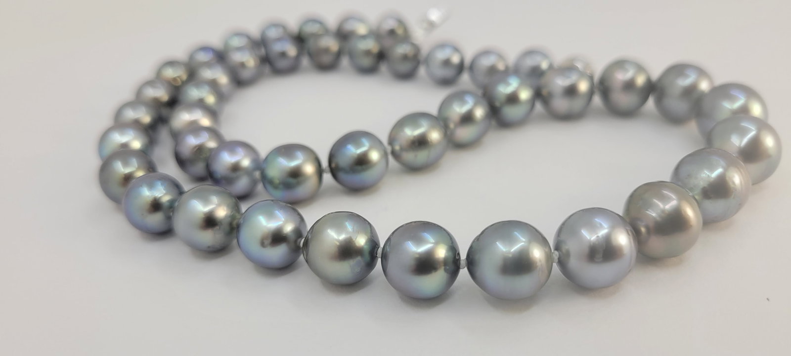 Necklace PSL Certified Tahitian Pearls - 8.0x10.9mm - 11