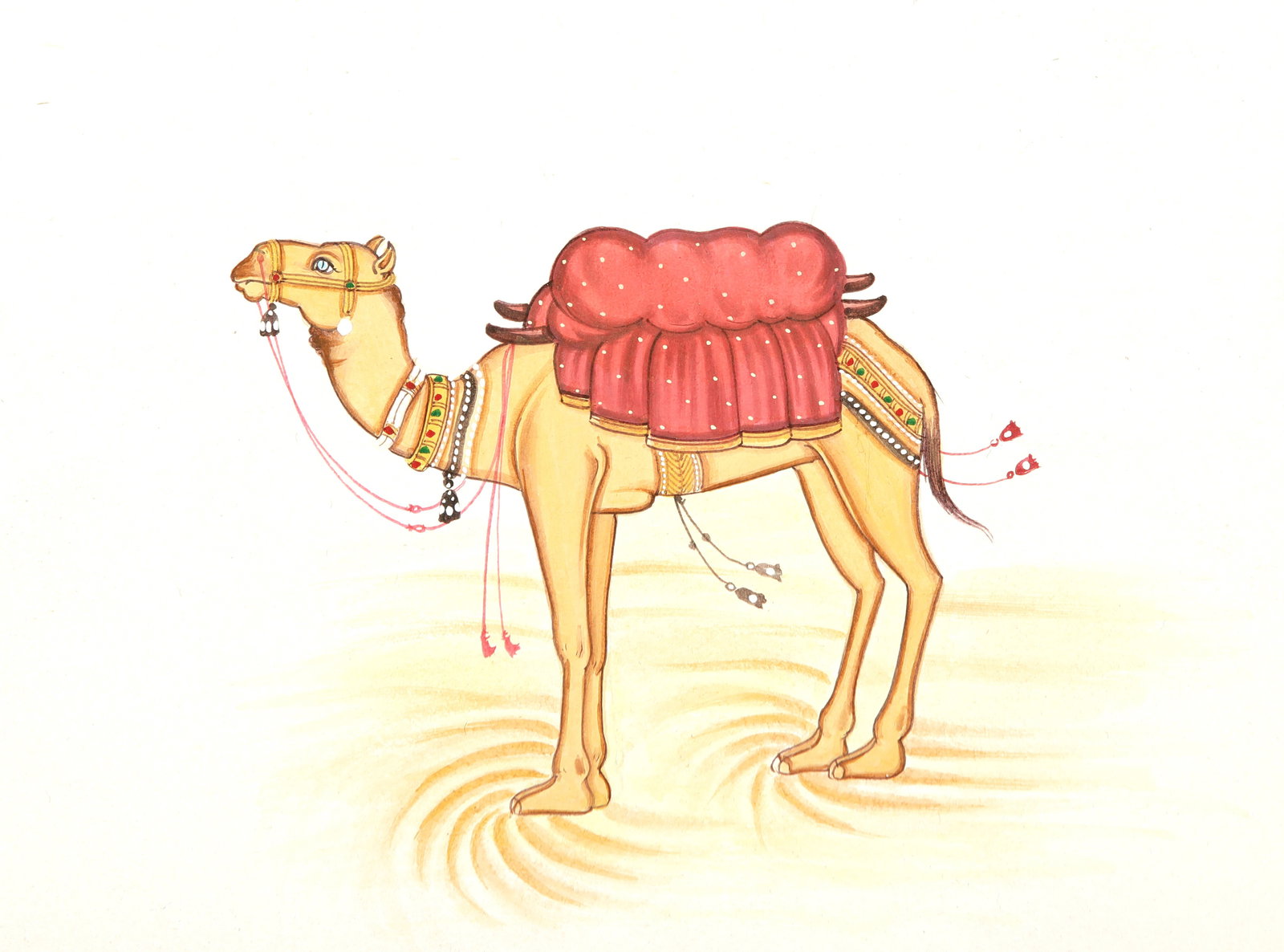 Watercolor Painting of Camel on Old Stamp Paper: Title: Watercolor Painting of Camel on Old Stamp Paper Description: Animals Painting Reserve: $20.70 Shipping: Domestic: Shipping rates are determined by destination International: Foreign shipping ra