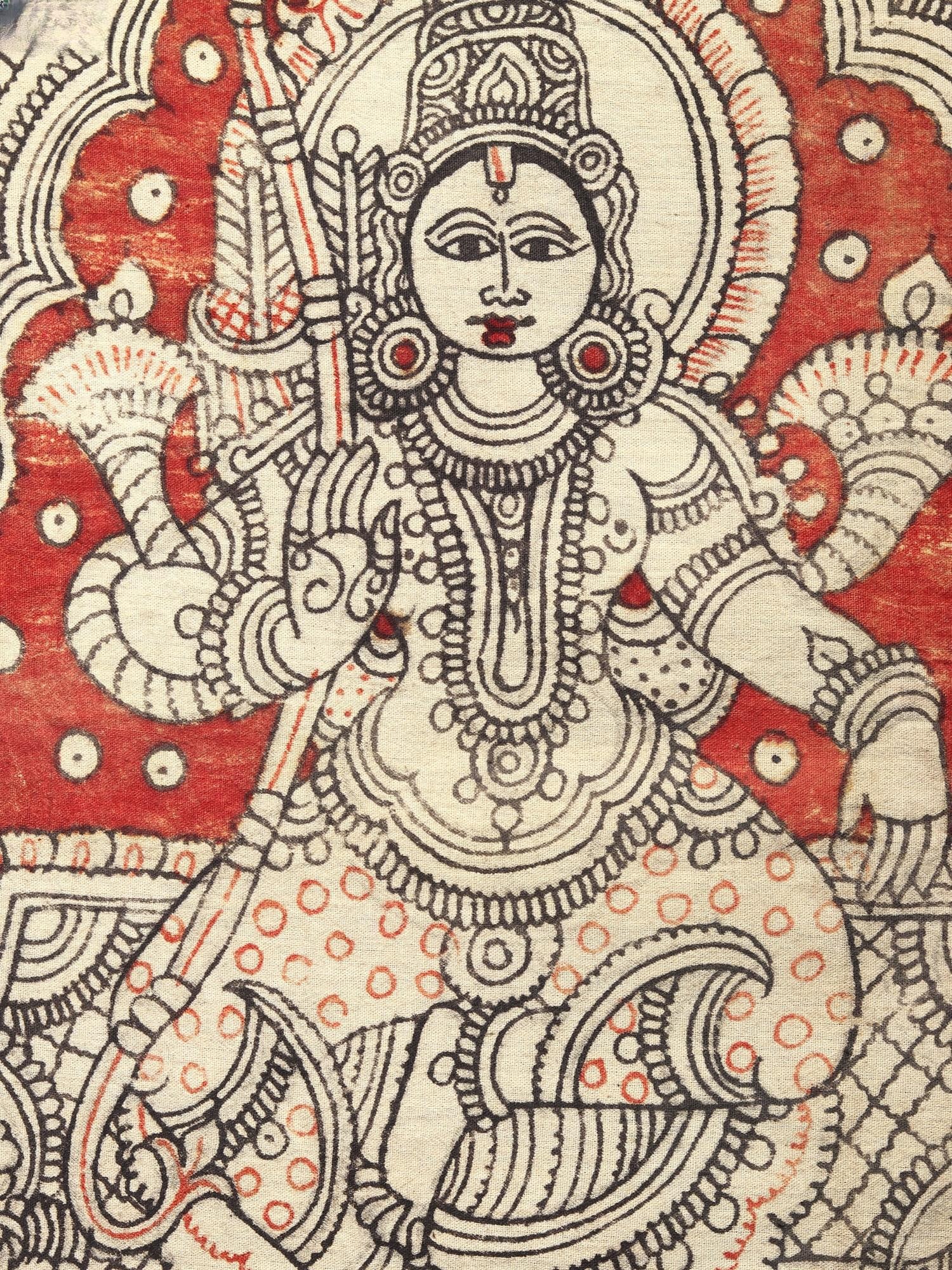 Shri Ram | Kalamkari Painting on Cotton - 2