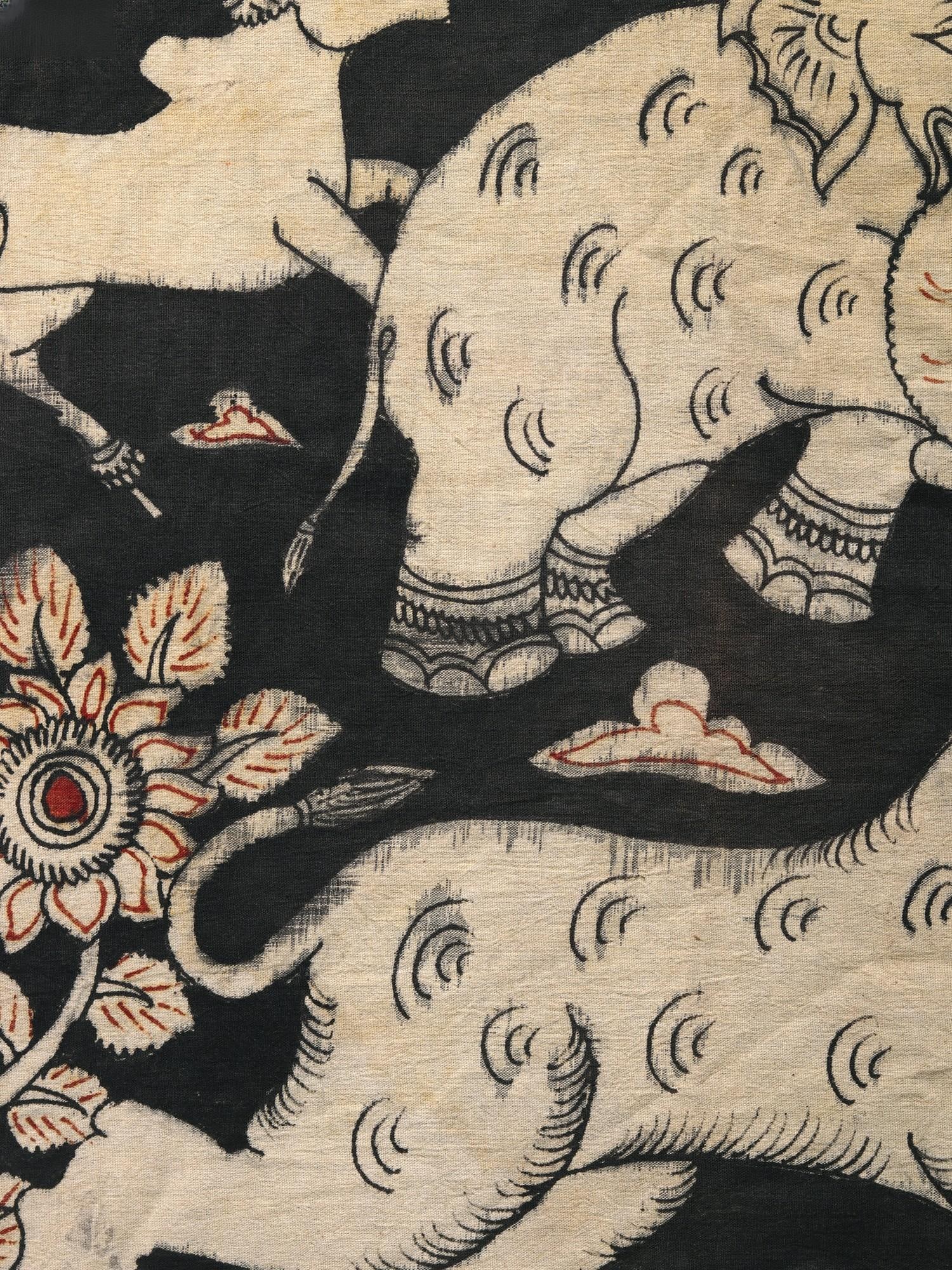Beast in The Wild | Kalamkari Painting - 2