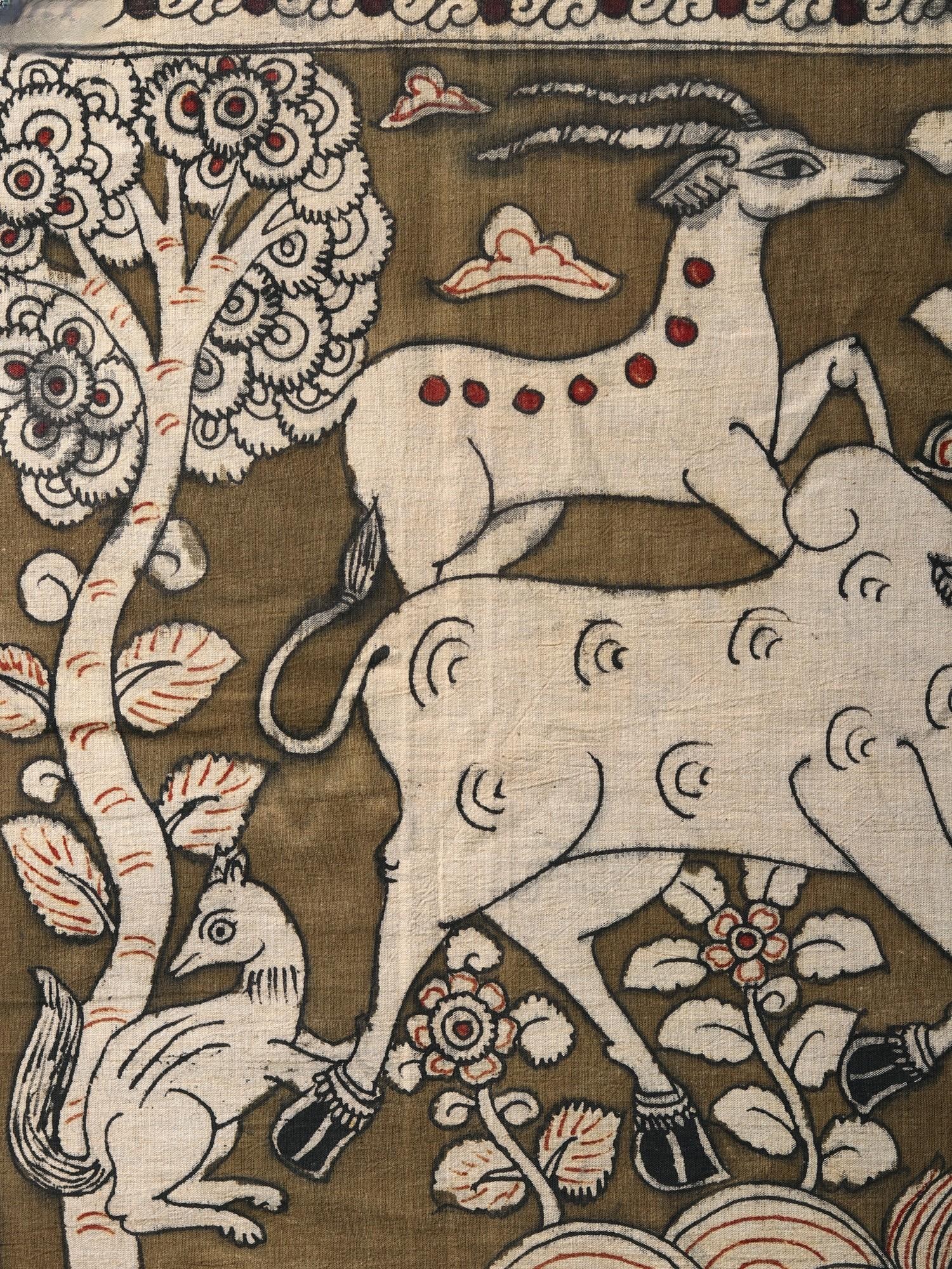 Wildlife Habitat | Kalamkari Painting - 2