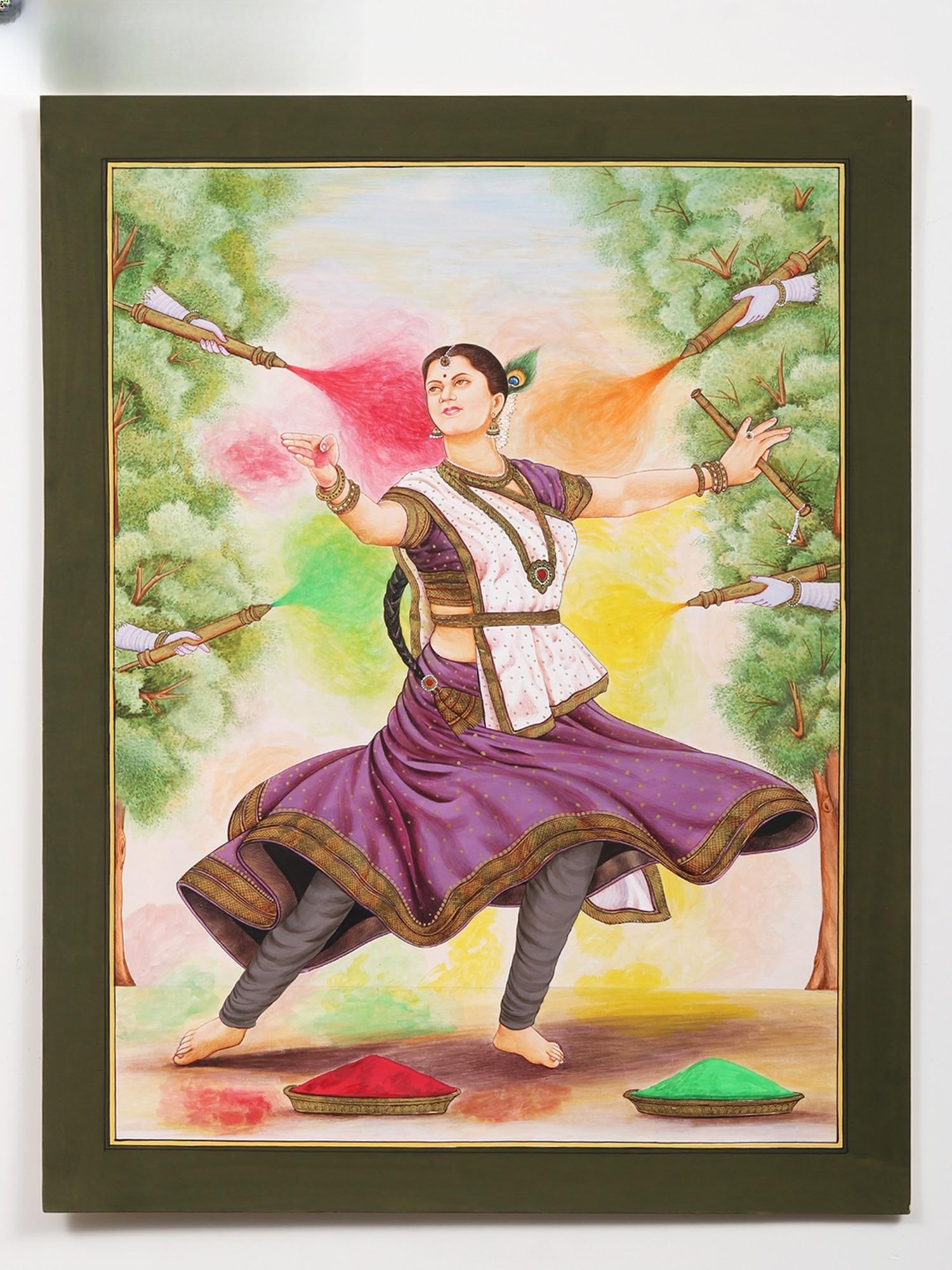 Celebrating Holi with Kathak Dance (1 of 2)