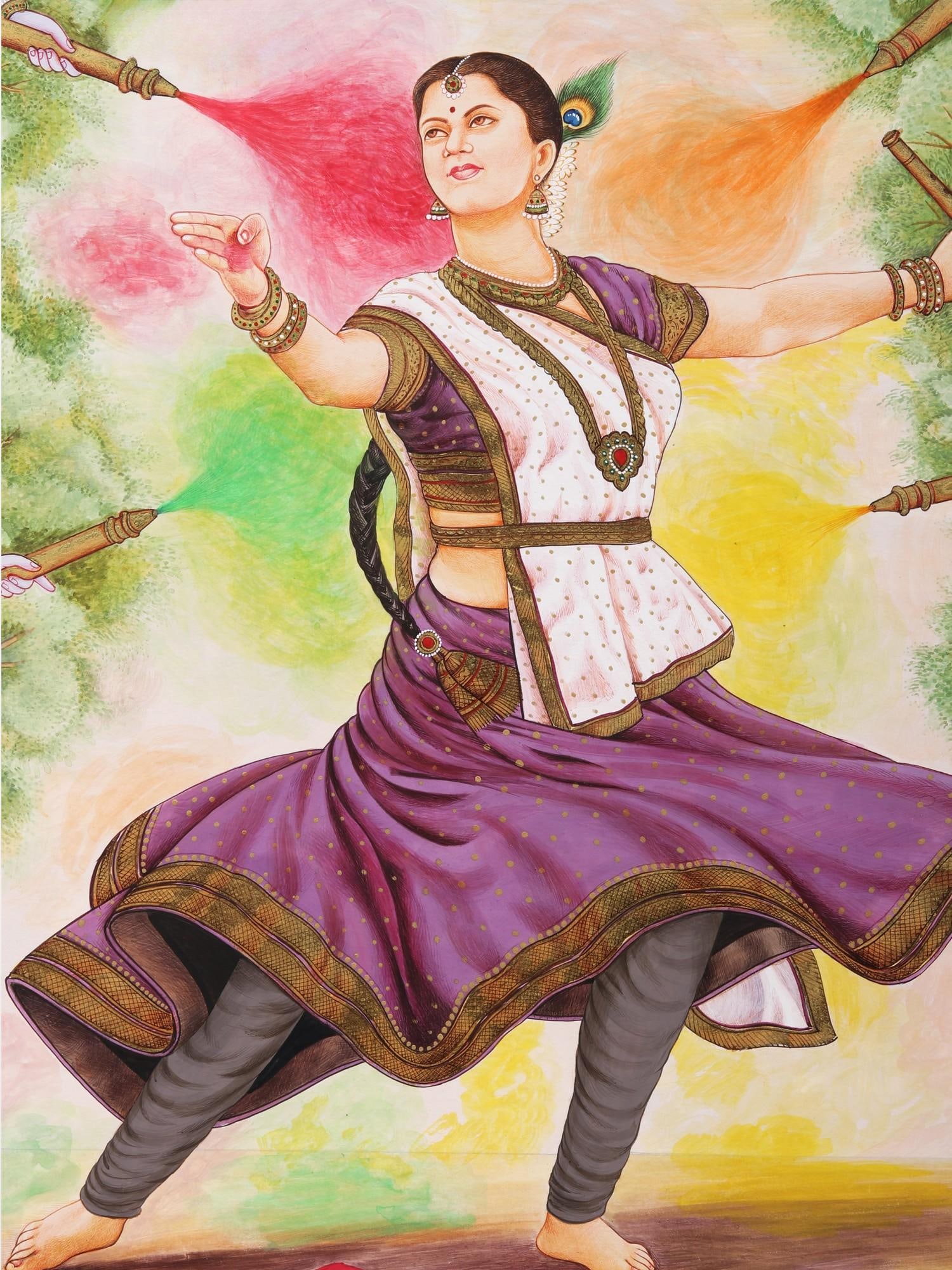 Celebrating Holi with Kathak Dance - 2