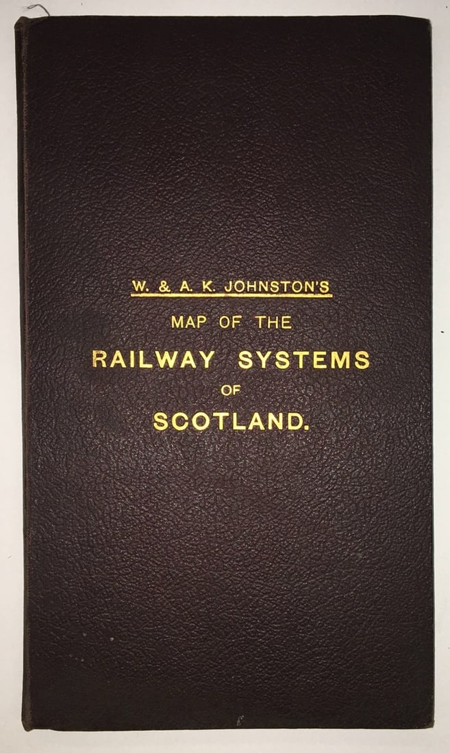 Johnston's Map of Railway Systems of Scotland, - 3