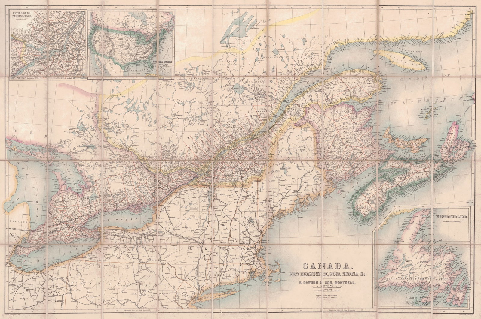 Canada, New Brunswick, Nova Scotia &C. (1 of 2)