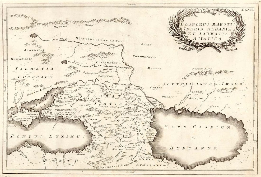 Bosporus Maeotis Iberia Albania Et Sarmatia Asiatica - 2