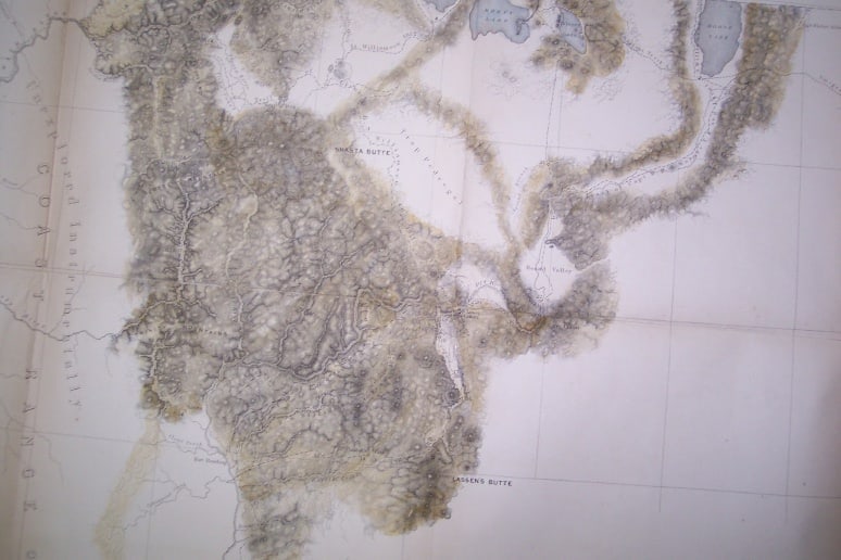 Map No. 1 from San Francisco Bay to the Northern Boundary of California - 4