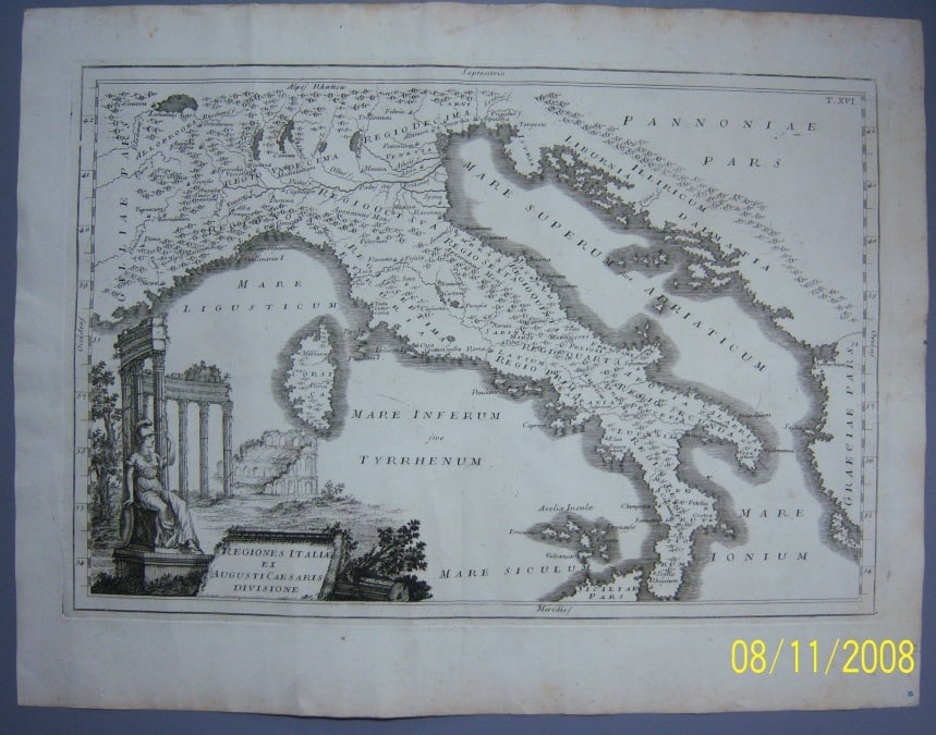 Regiones Italiae Ex Augusti Caesaris Divisione - 3