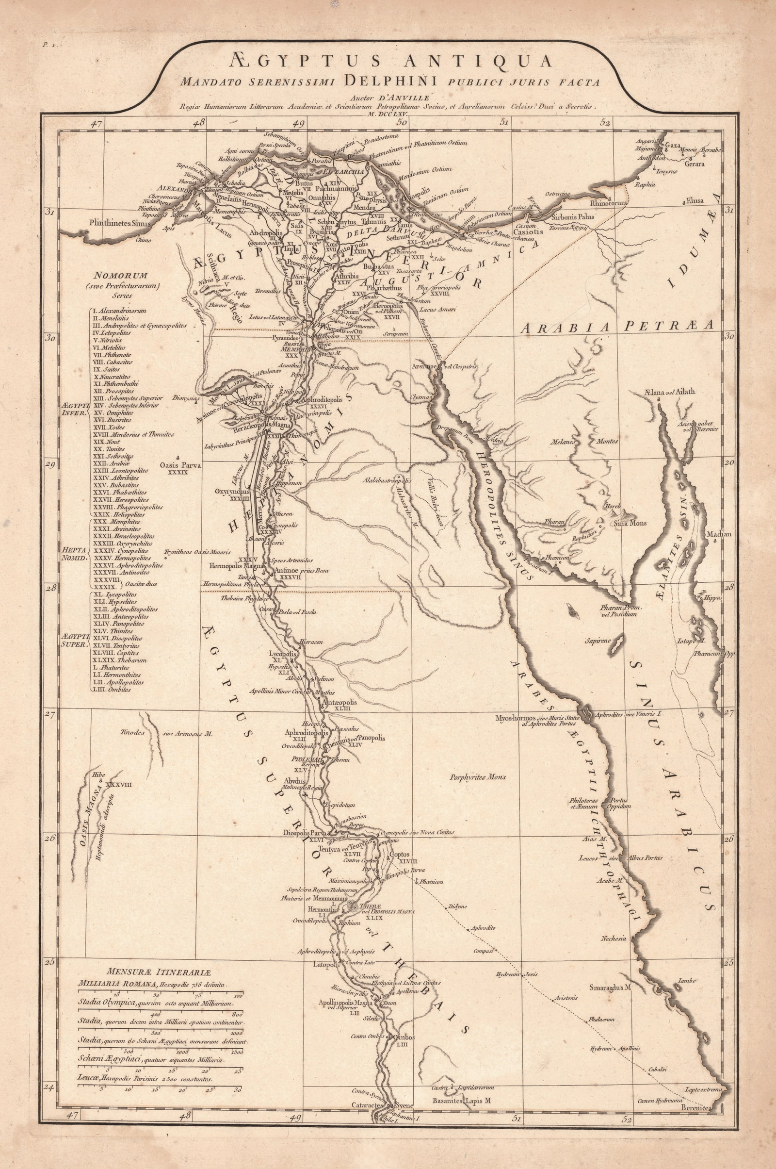 Aegyptus Antiqua Mandato Serenissimi Delphini Publici Juris Facta - 2