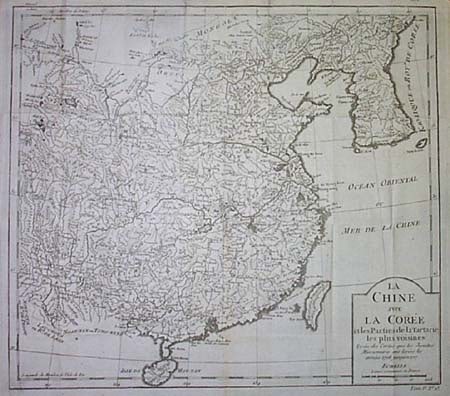 La Chine Avec La Coree Et Les Parties De La Tartarie Les Plus Voisines Tiree Des Cartes Que Les - 3