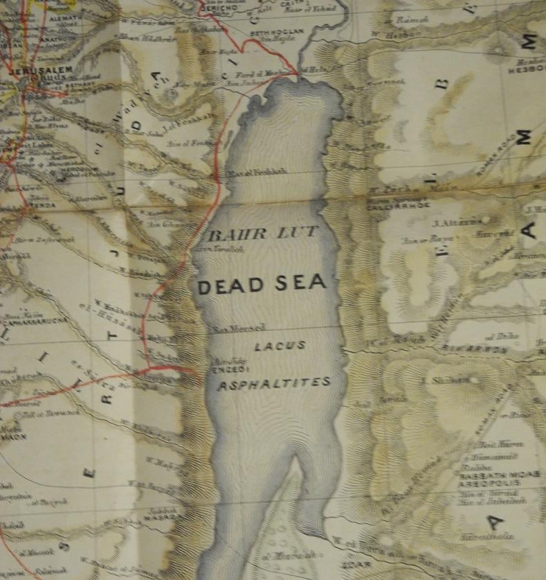 Four Maps to Accompany the Biblical Researches in Palestine - 10