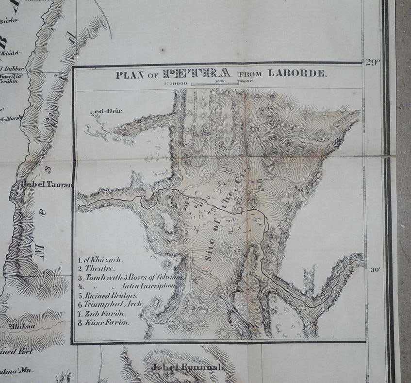 Four Maps to Accompany the Biblical Researches in Palestine - 12