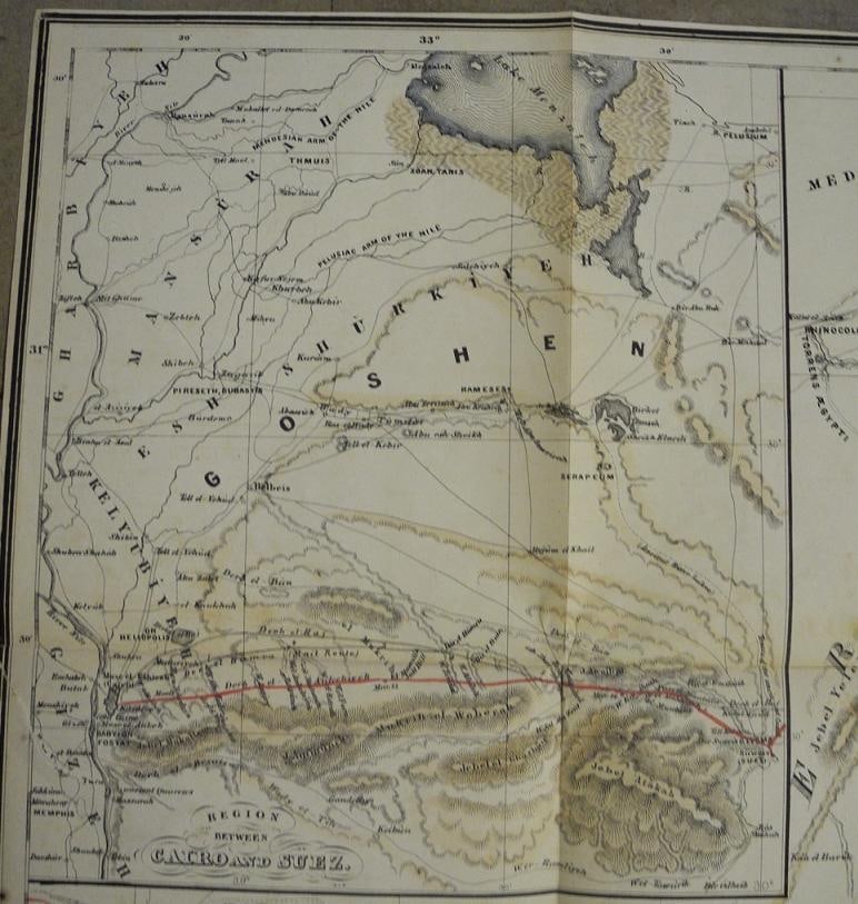 Four Maps to Accompany the Biblical Researches in Palestine - 13