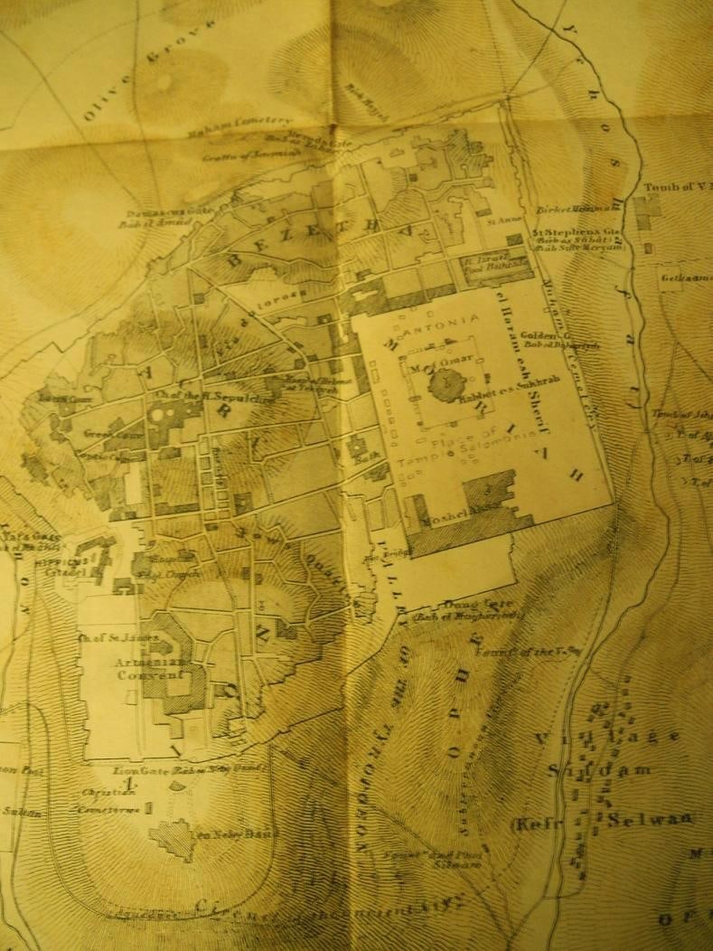 Four Maps to Accompany the Biblical Researches in Palestine - 17