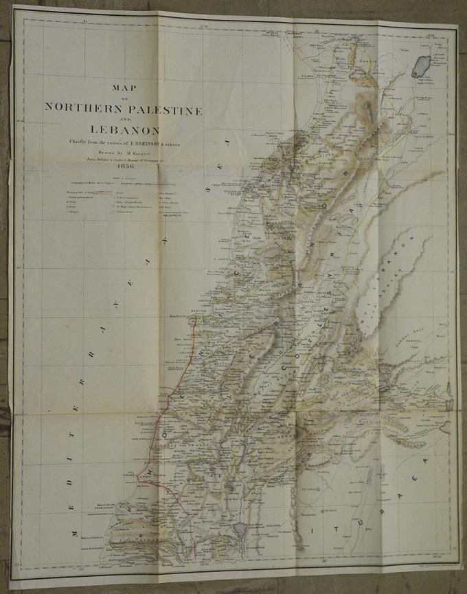 Four Maps to Accompany the Biblical Researches in Palestine - 6