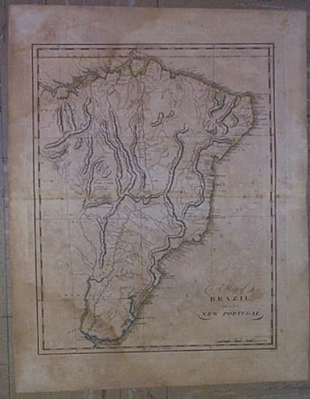 Map of Brazil, - 3