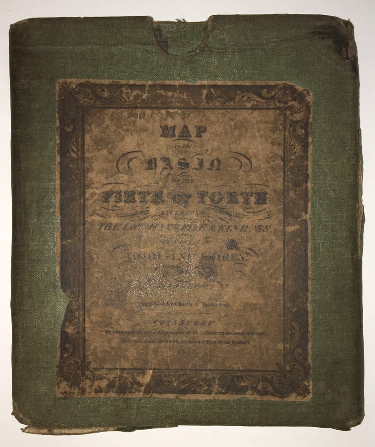 Map of the Basin of the Firth Of Forth, - 2