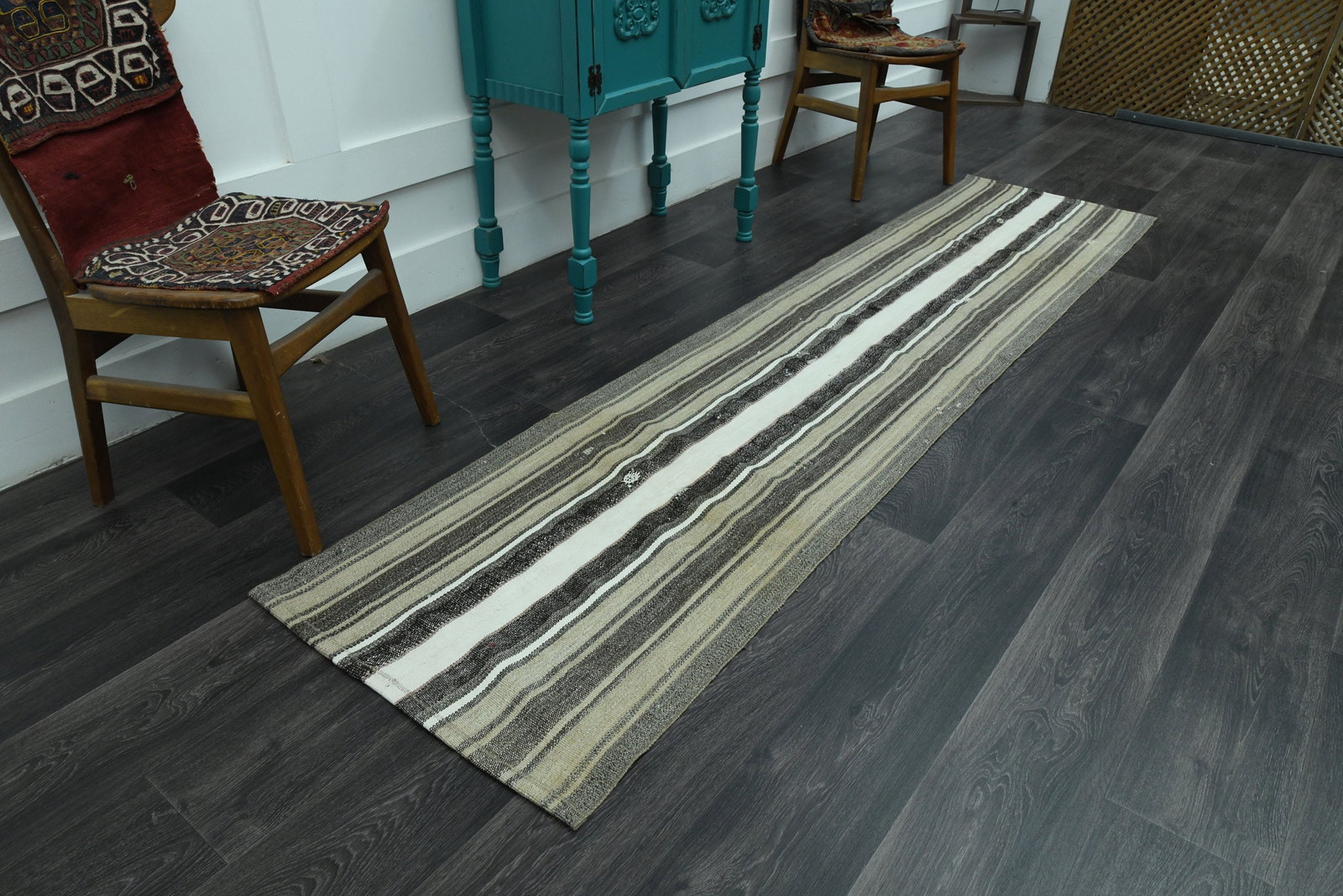 2x9 Faded Turkish Rug - 2