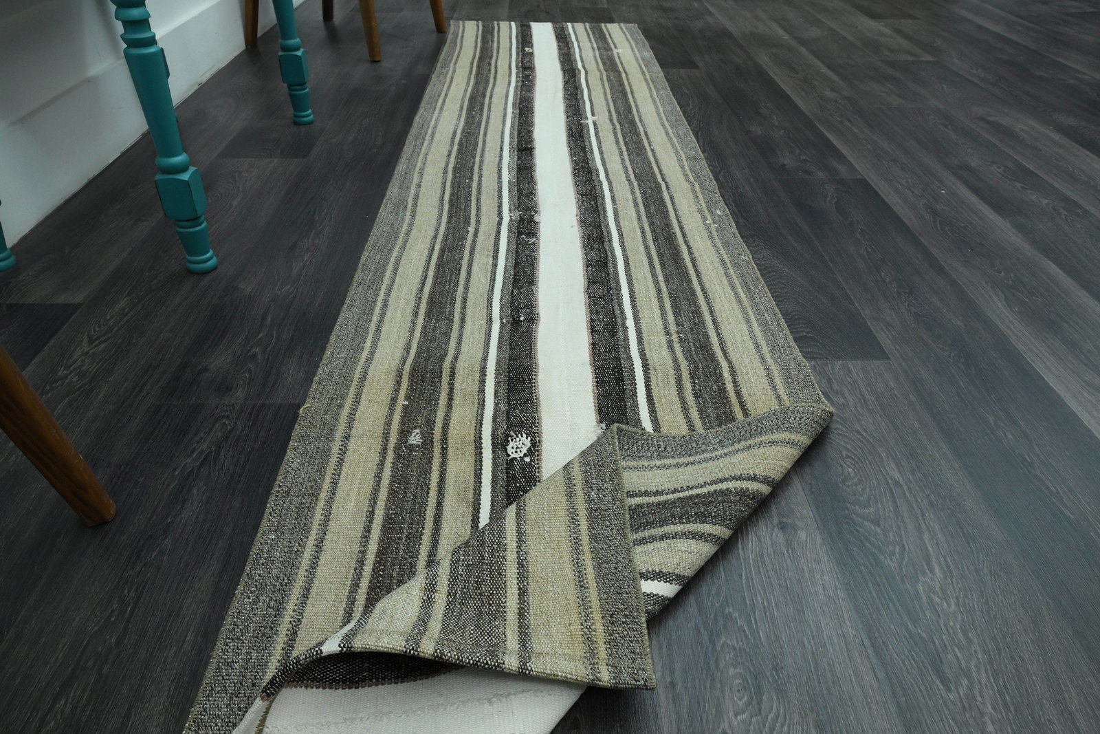 2x9 Faded Turkish Rug - 4