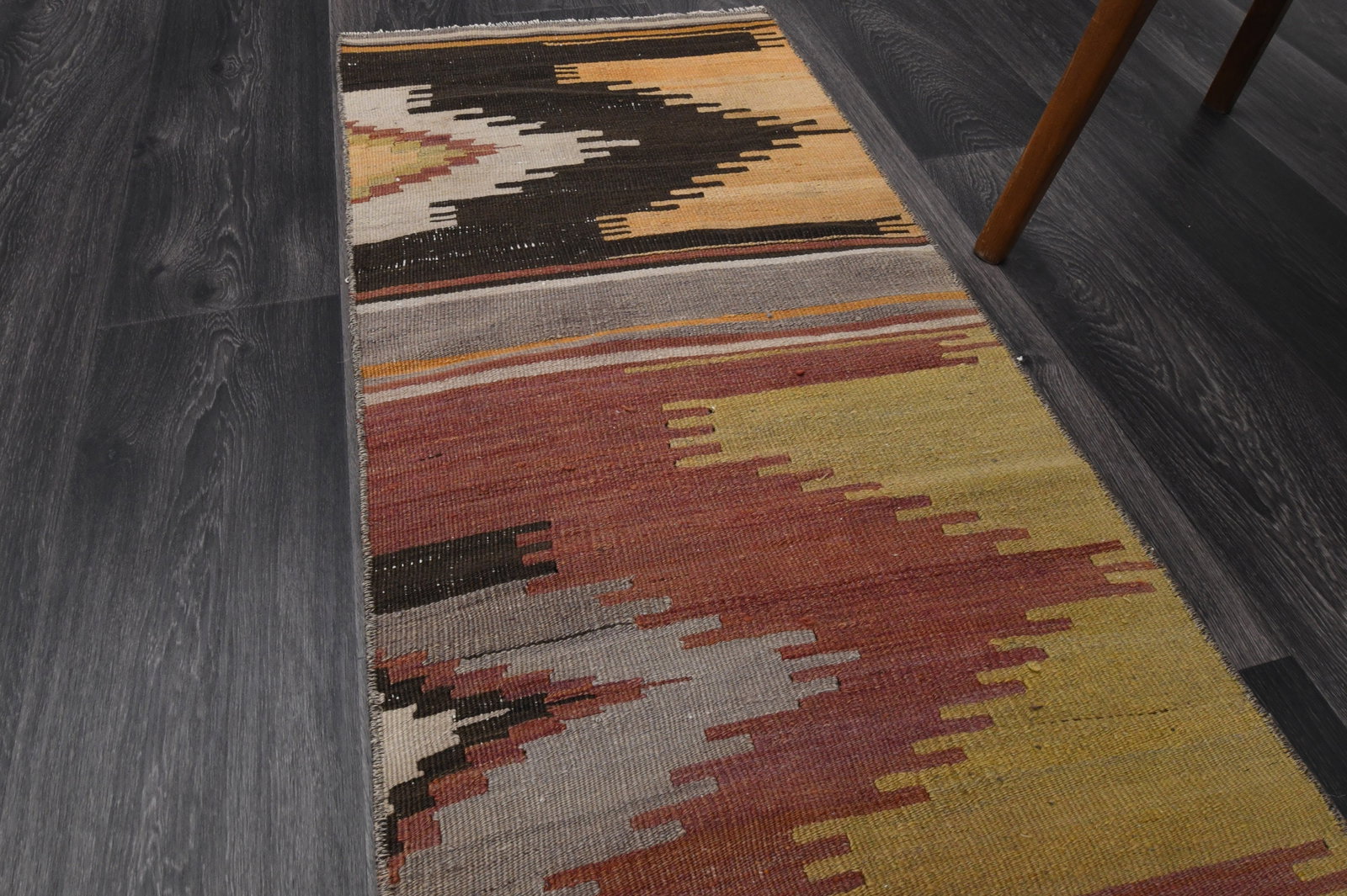 1.8x11.7 ft, TURKISH Rug Runner - 4