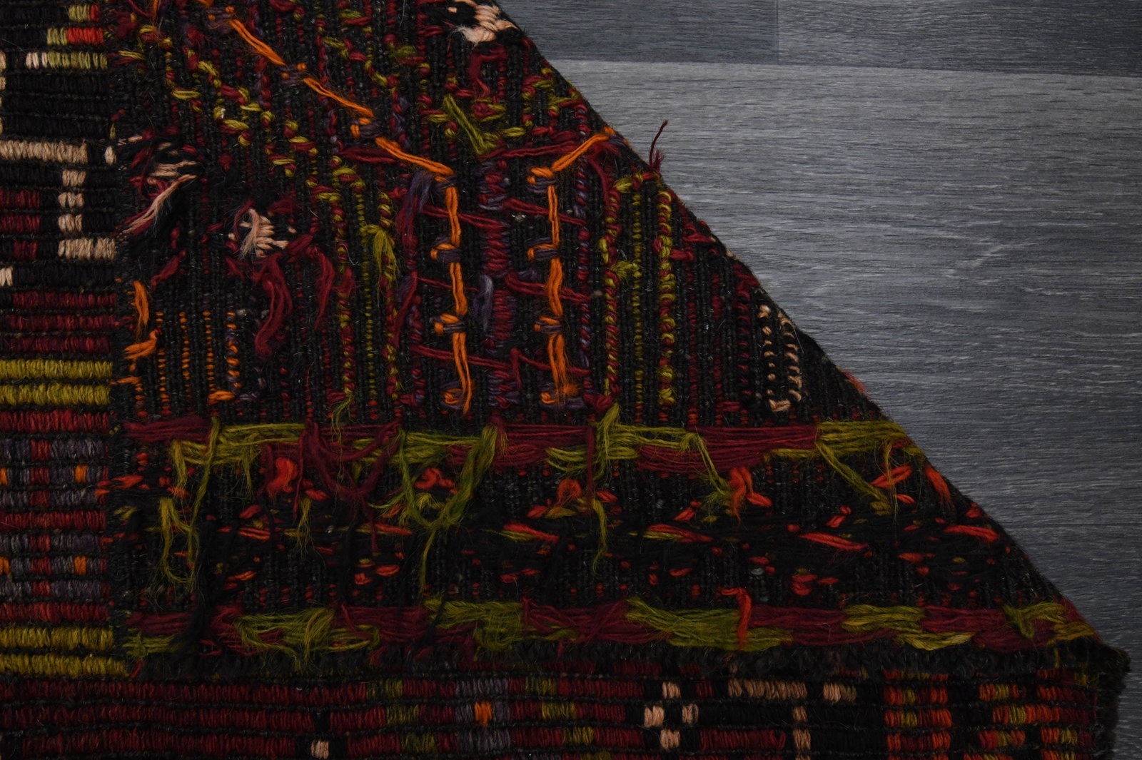 2.4x9.7 ft, TURKISH KILIM Runner - 7
