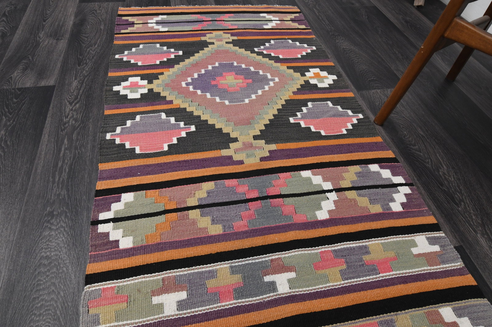 2.7x14 ft, TURKISH Rug Runner - 4