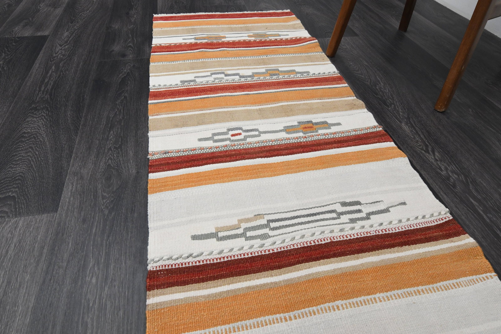 2x11.5 ft, TURKISH Rug Runner - 4