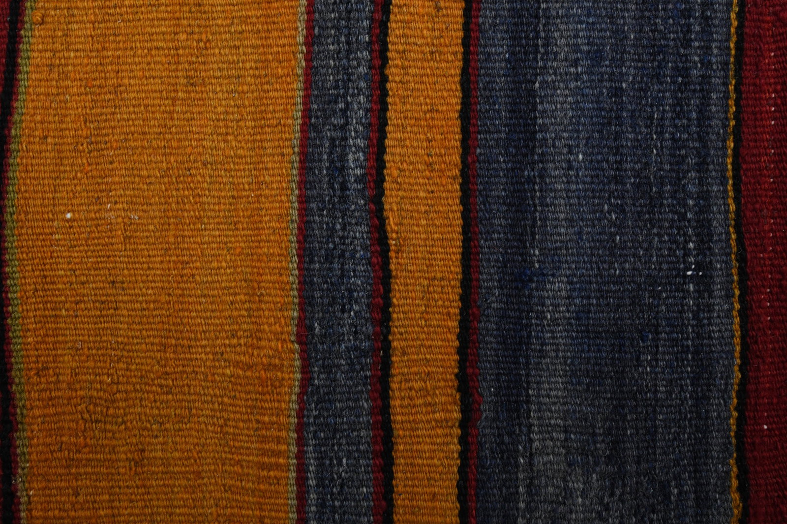 4.1x12.7 ft, TURKISH KILIM Runner - 6