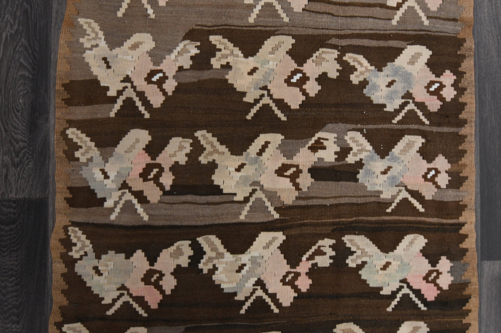 3x7.5 ft, TURKISH KILIM Runner - 5