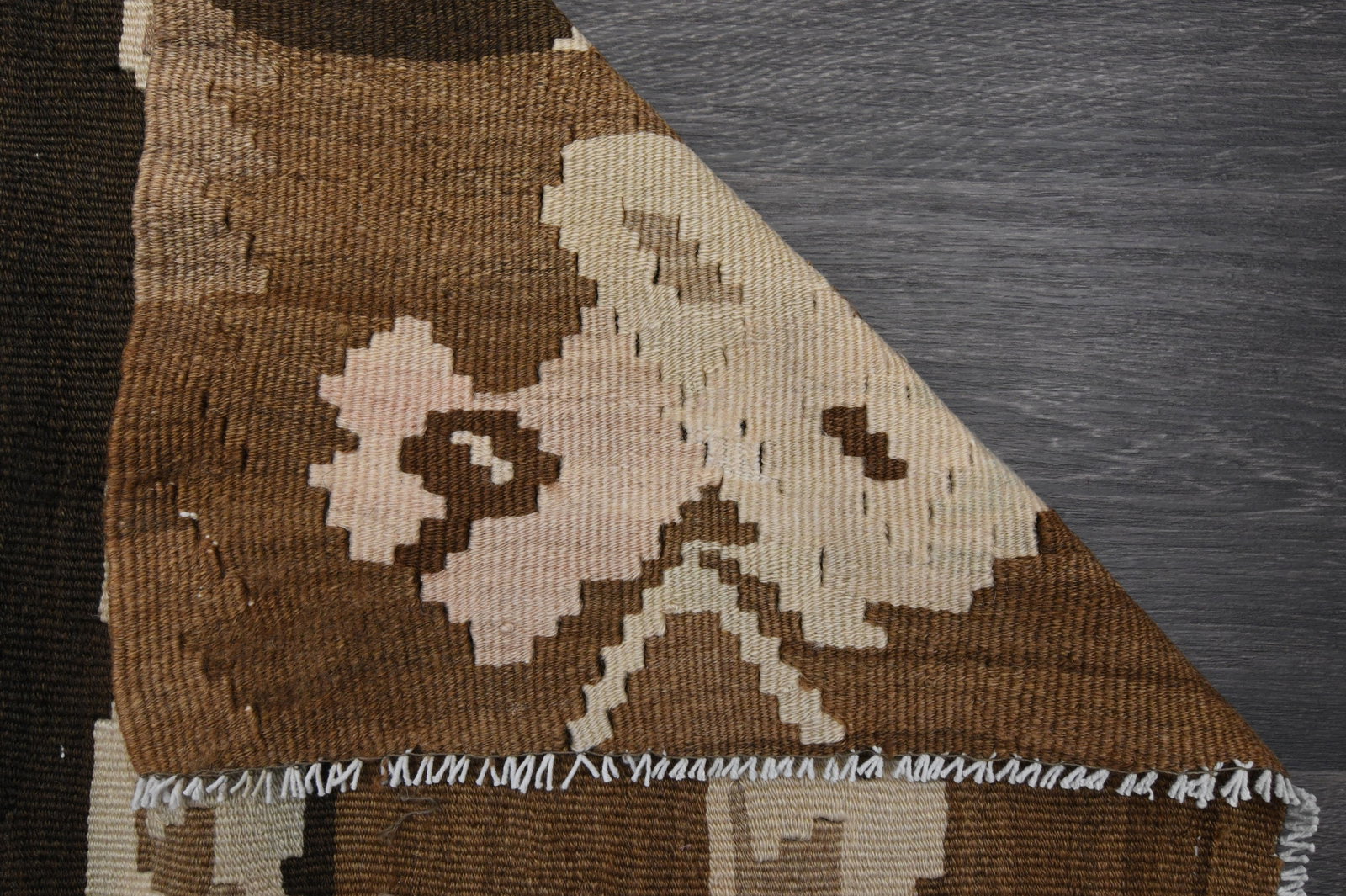 3x7.5 ft, TURKISH KILIM Runner - 7