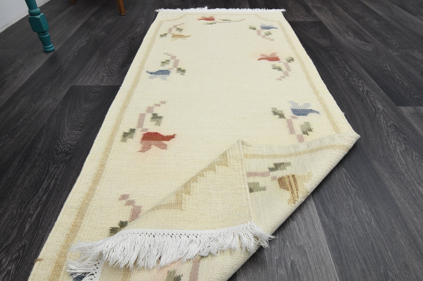 2.6x6.3 ft, TURKISH KILIM Runner - 8