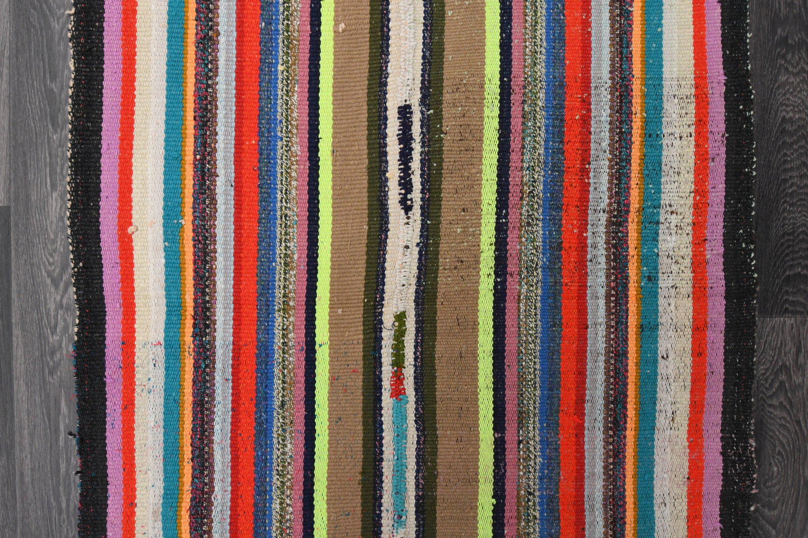 3.1x8 ft, TURKISH KILIM Runner - 5