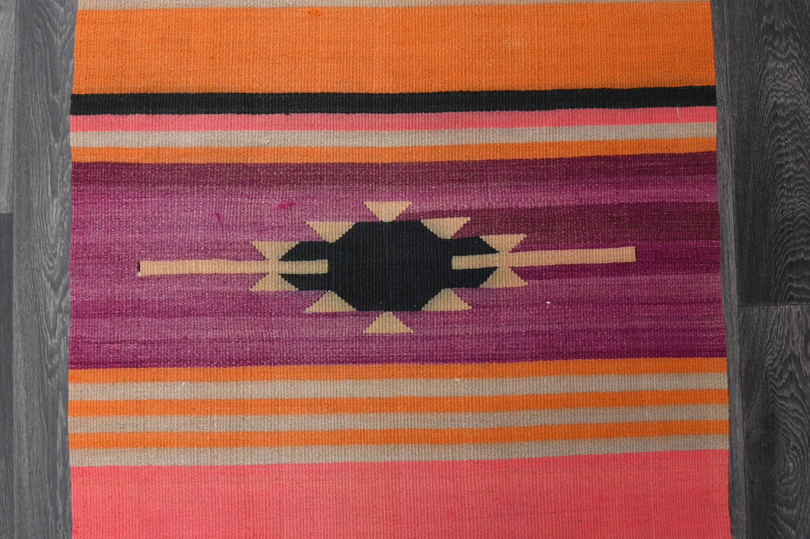 3x9.1 ft, TURKISH KILIM Runner - 5