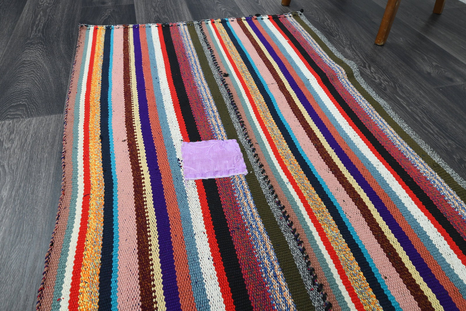 2.7x7.7 ft, TURKISH KILIM Runner - 3