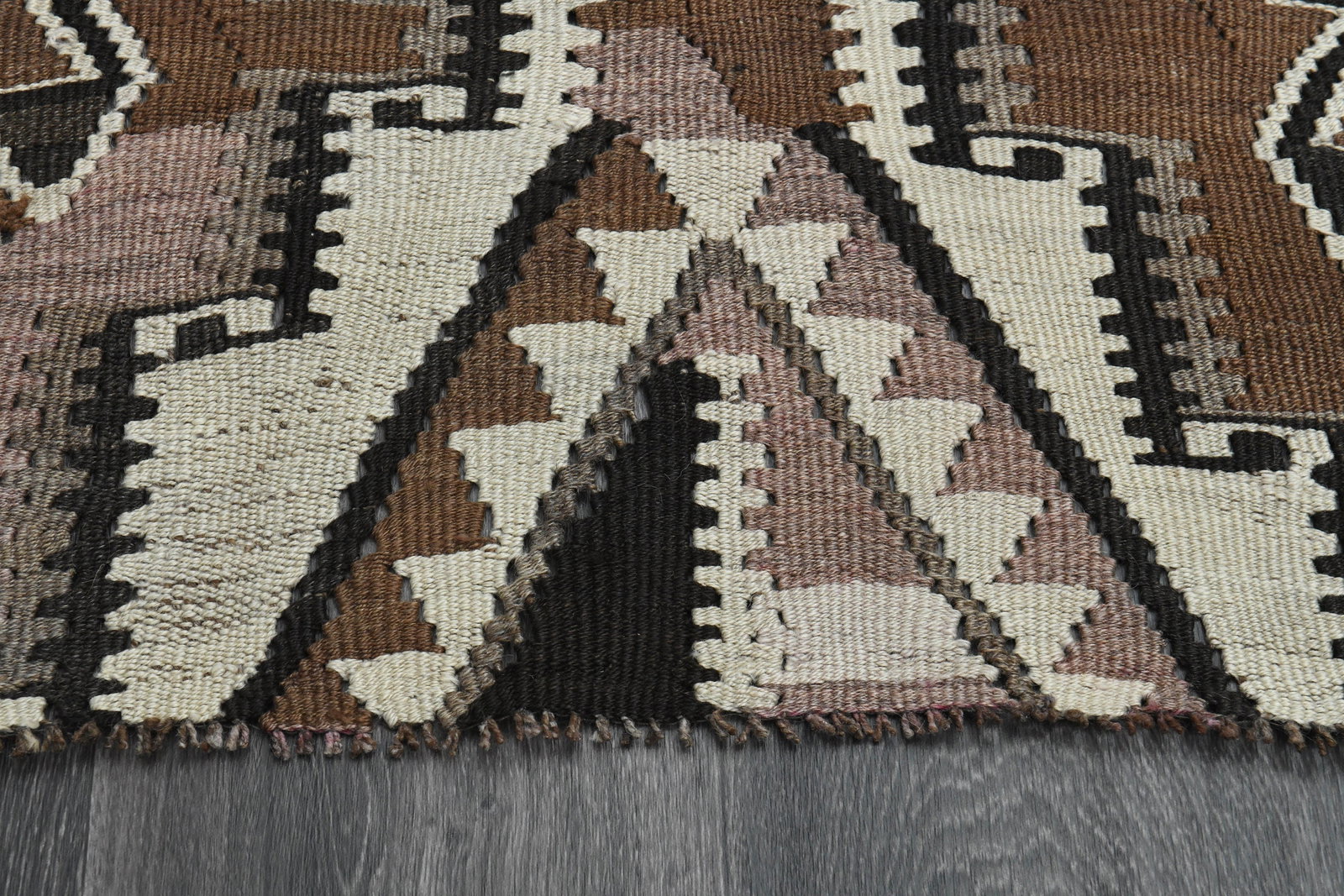 3'9x12'4 ft, BEIGE BROWN RUG - 5