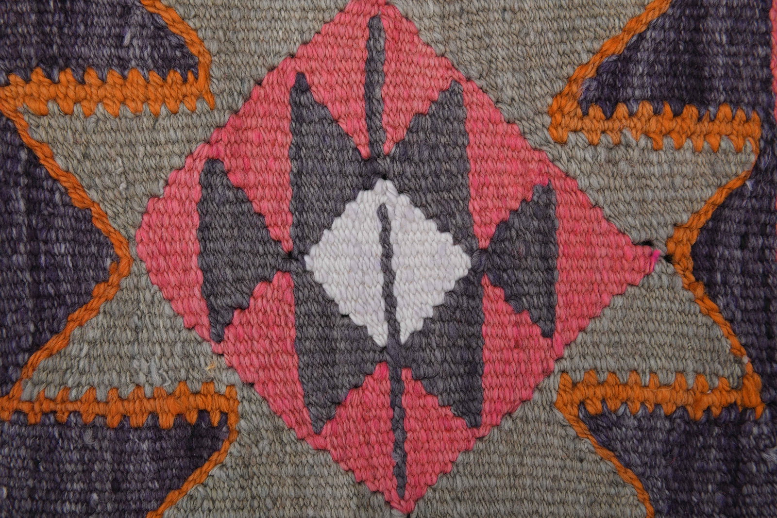 3.1x10 ft, TURKISH KILIM Runner - 7